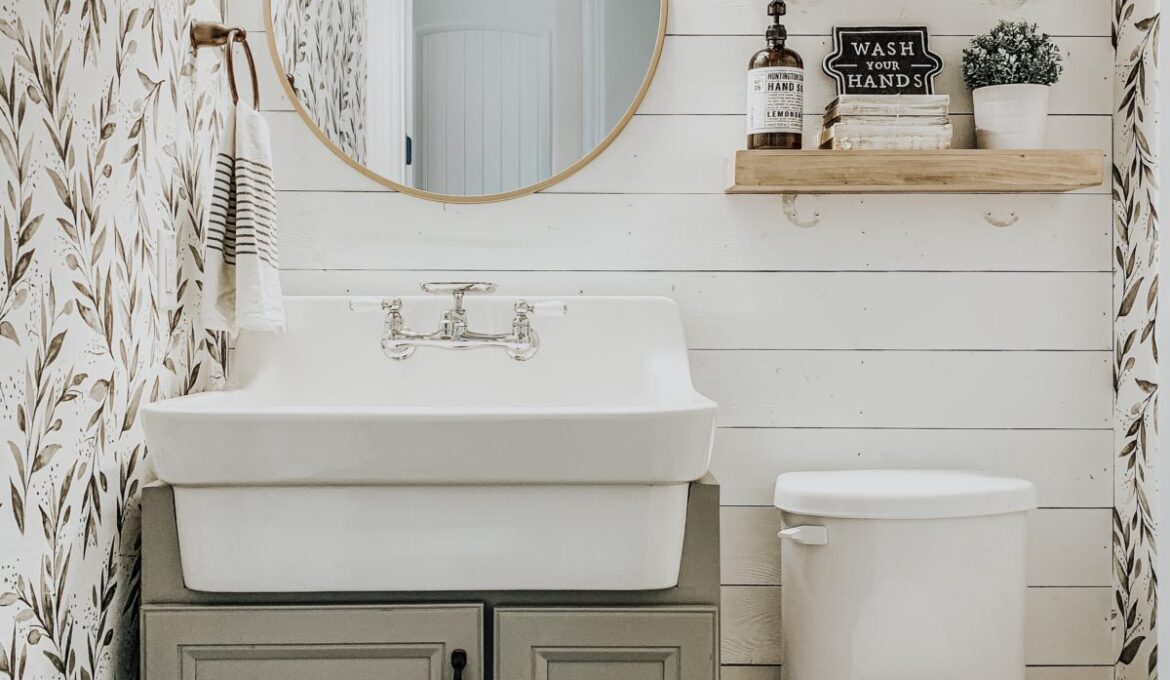 9 Farmhouse Bathrooms Were Obsessed With City Girl Gone Mom