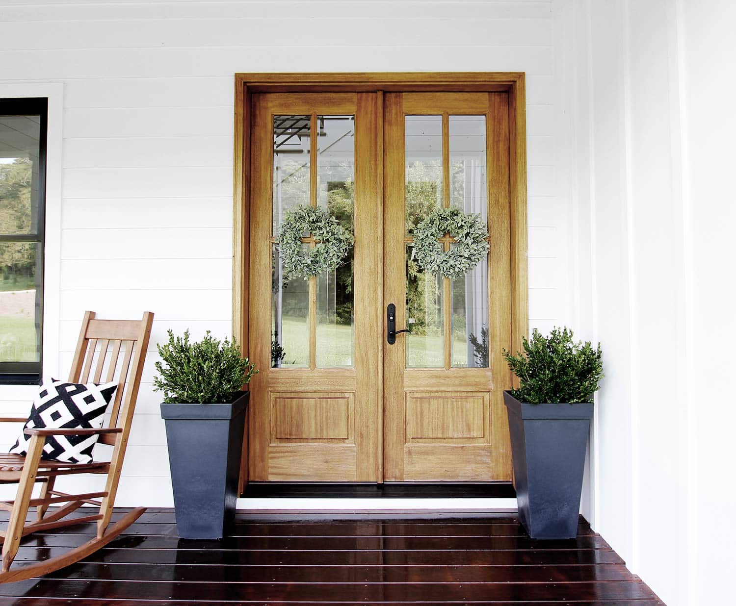 21 Farmhouse-Inspired Double Front Doors for Your Dream Home