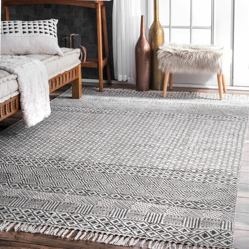 rug in bedroom