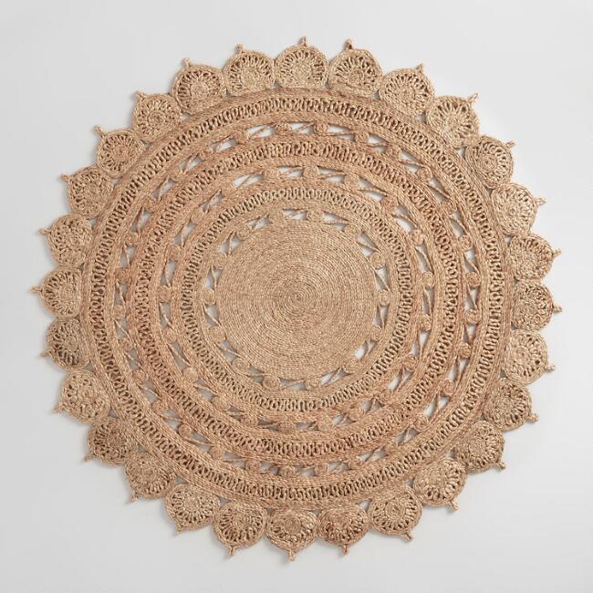 bohemian jute rug