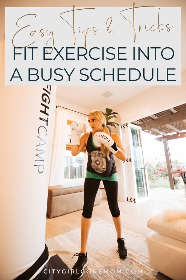 How to Exercise with a Busy Schedule