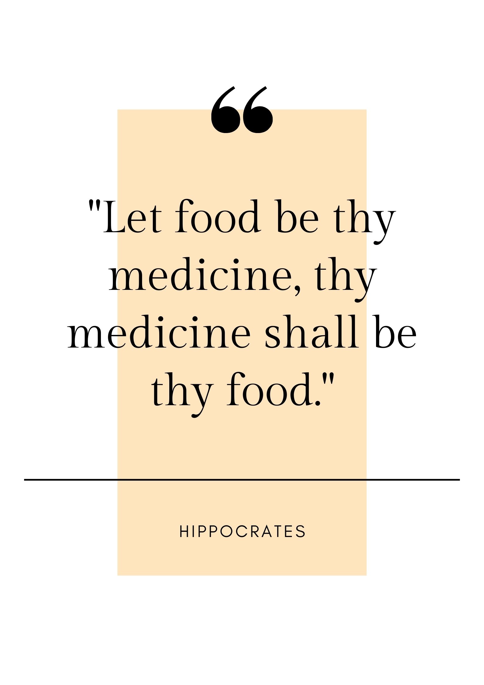 Hippocrates quote