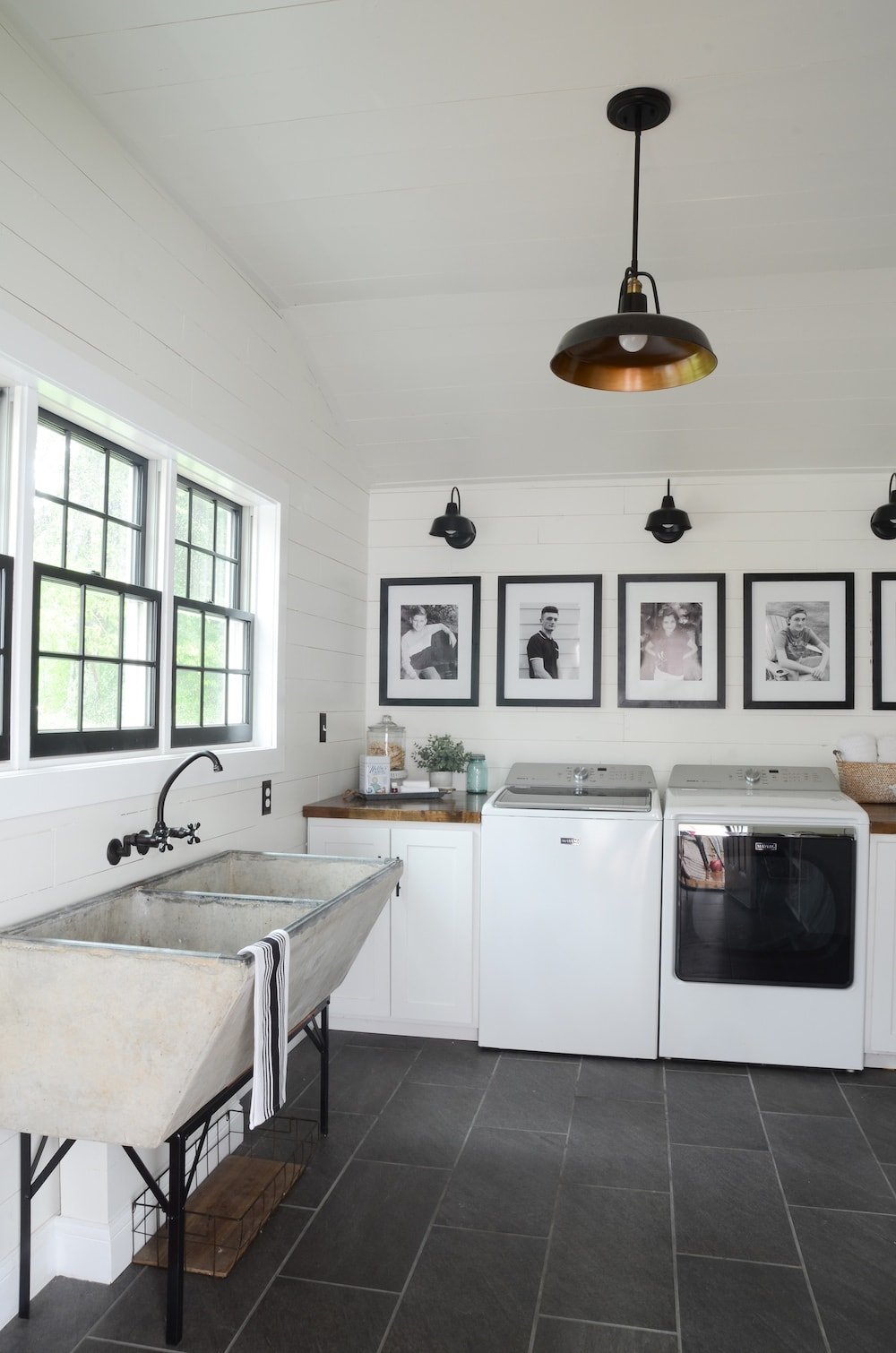 farmhouse laundry room