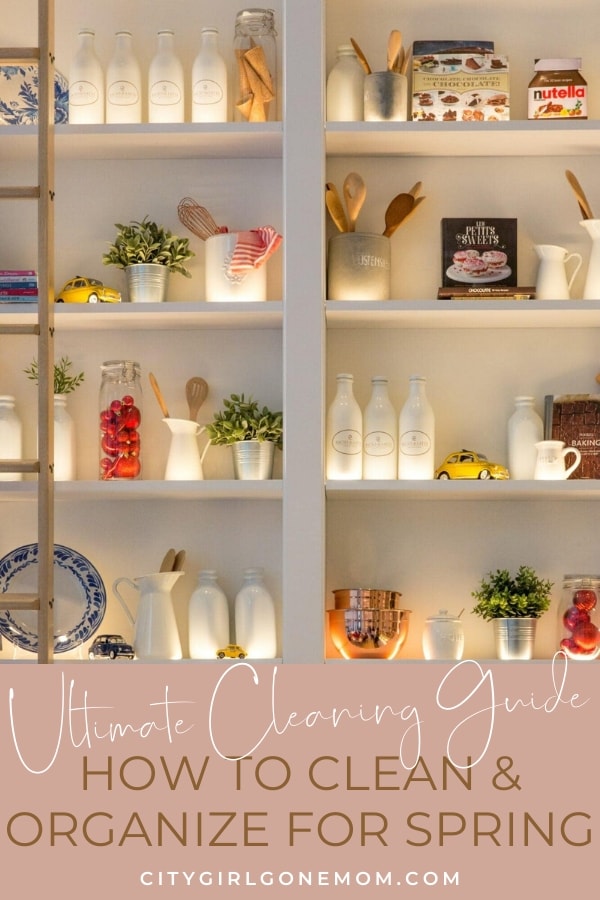 clean kitchen pantry