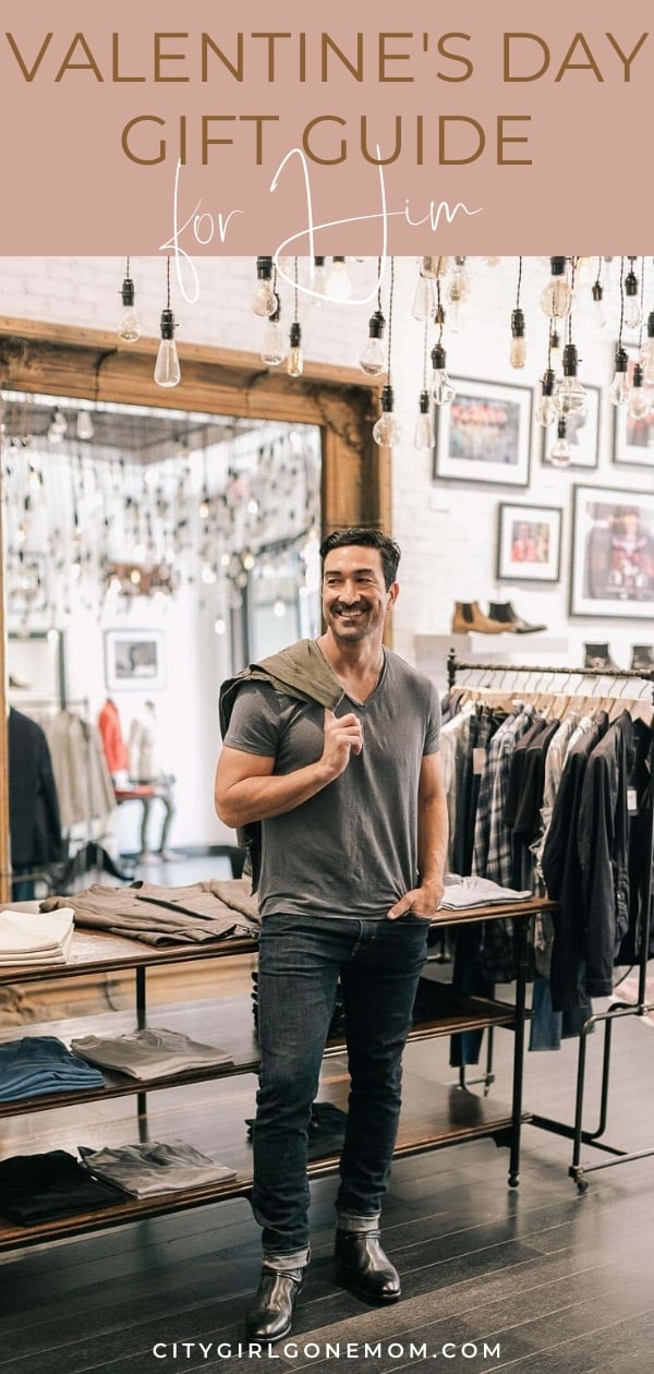 man standing in store