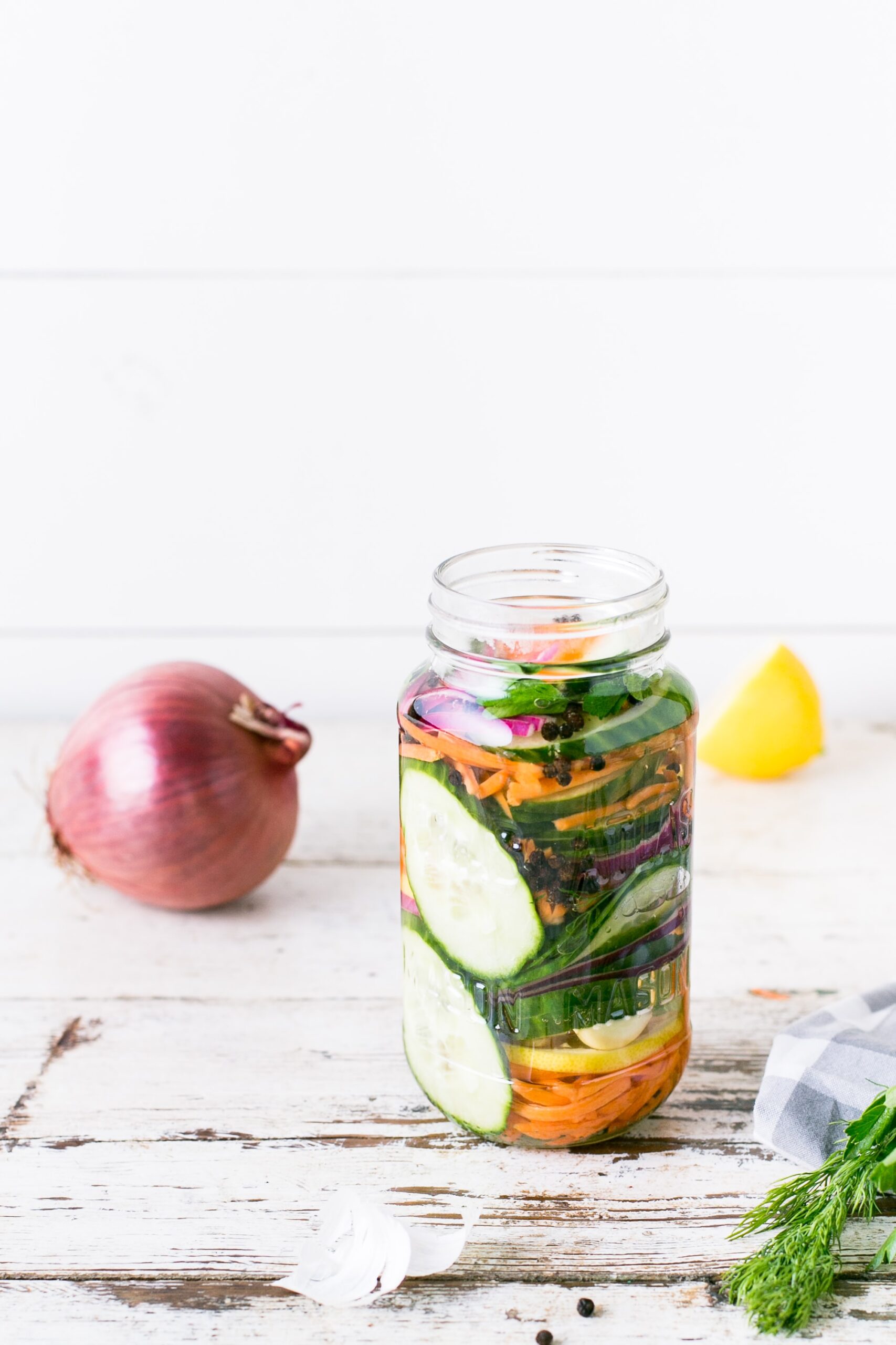 ingredients in a jar