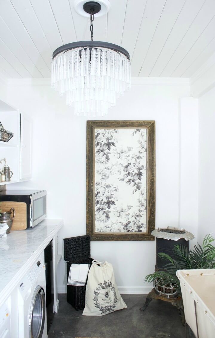 beautiful laundry room