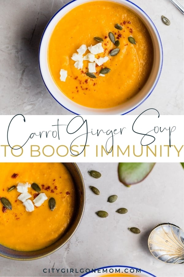 Carrot Ginger Immunity Soup