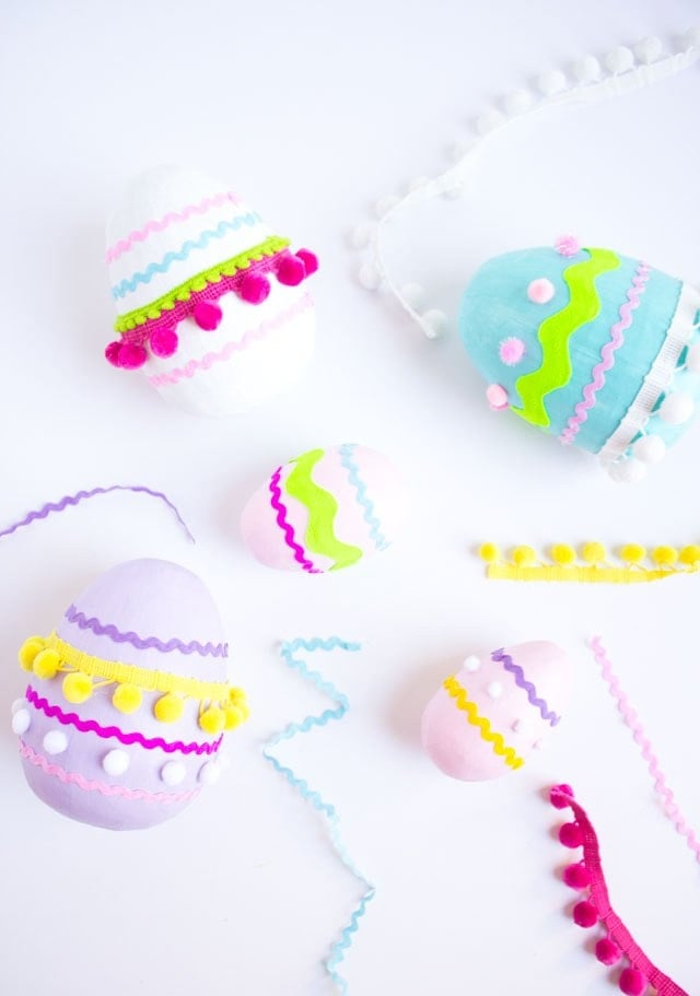 decorated easter eggs