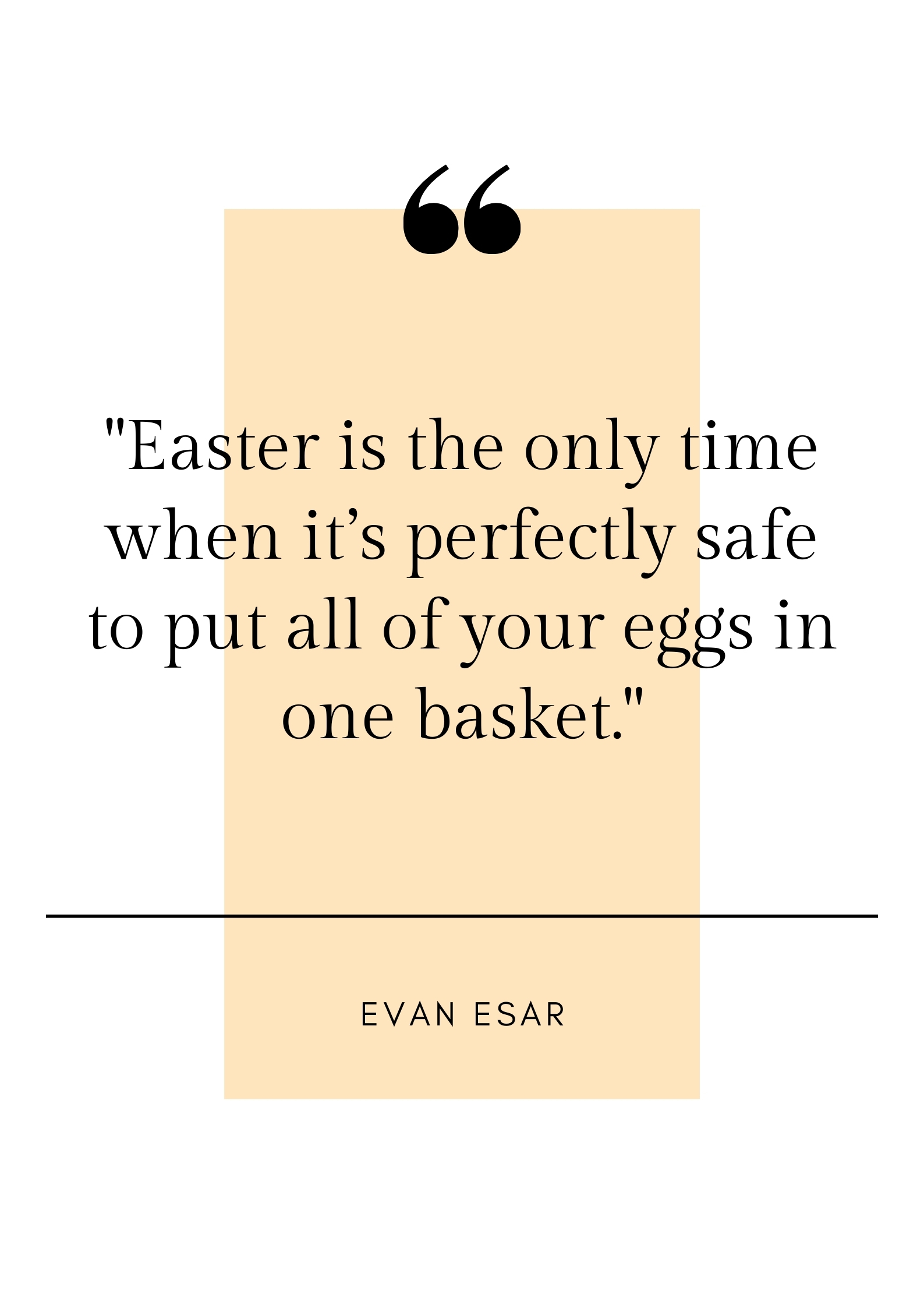 funny easter quote