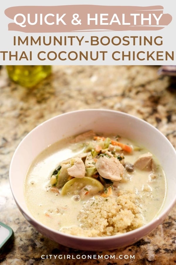 thai coconut chicken soup