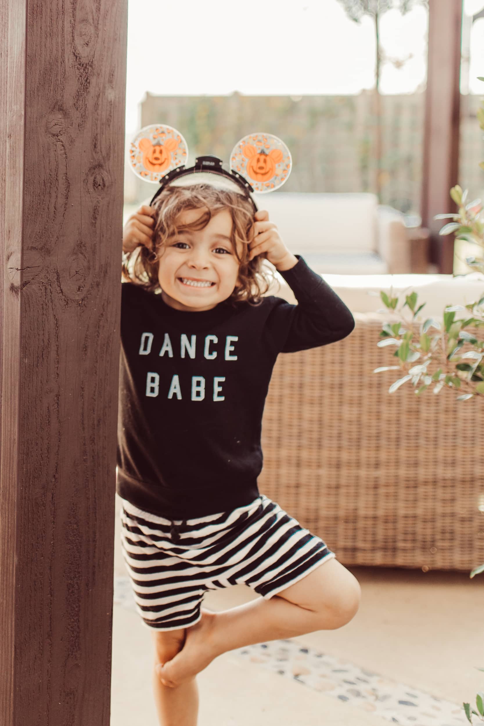 boy with mickey ears