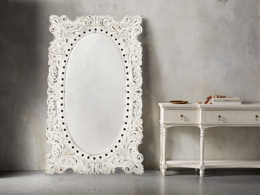 large white mirror
