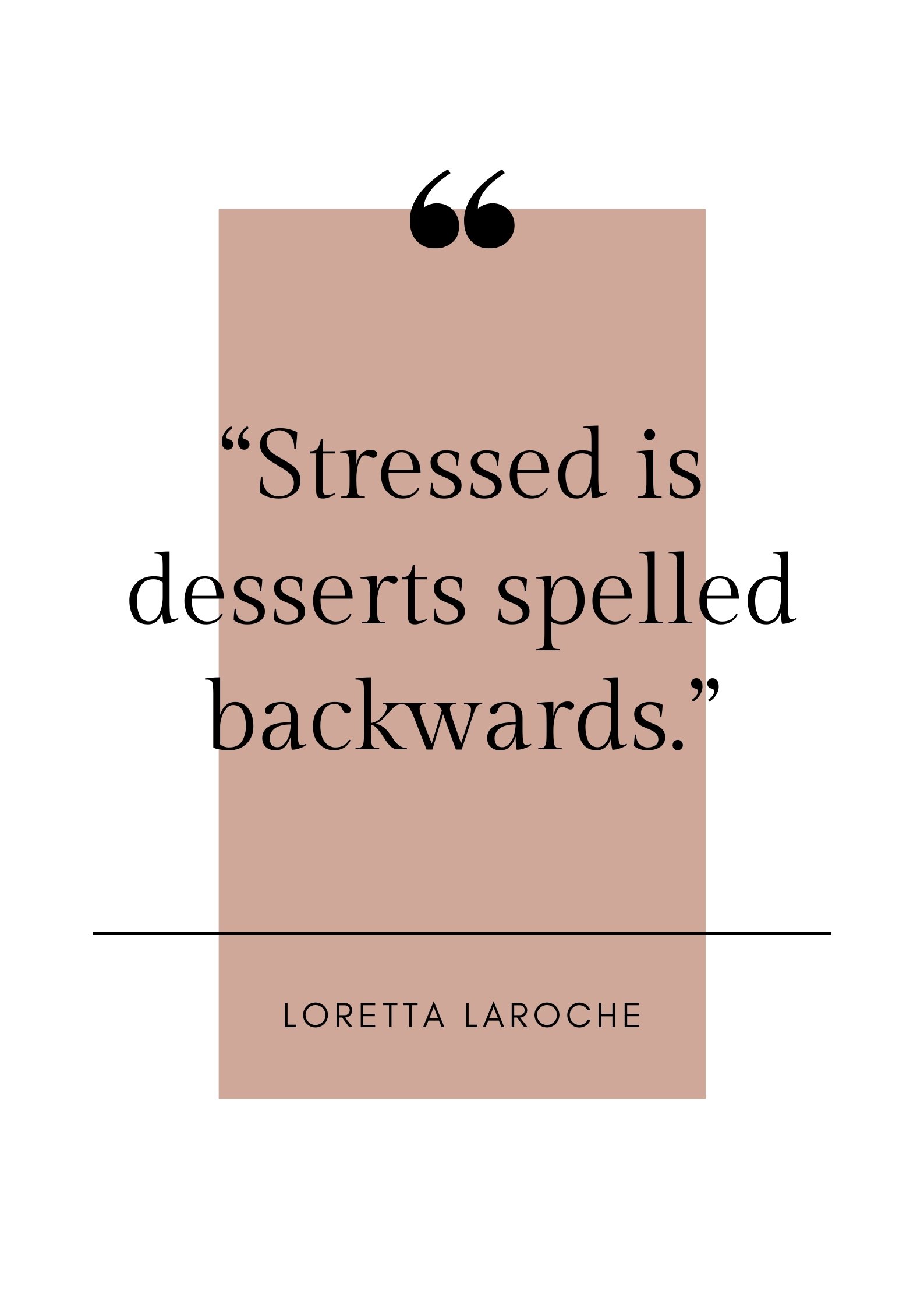 funny stress quote
