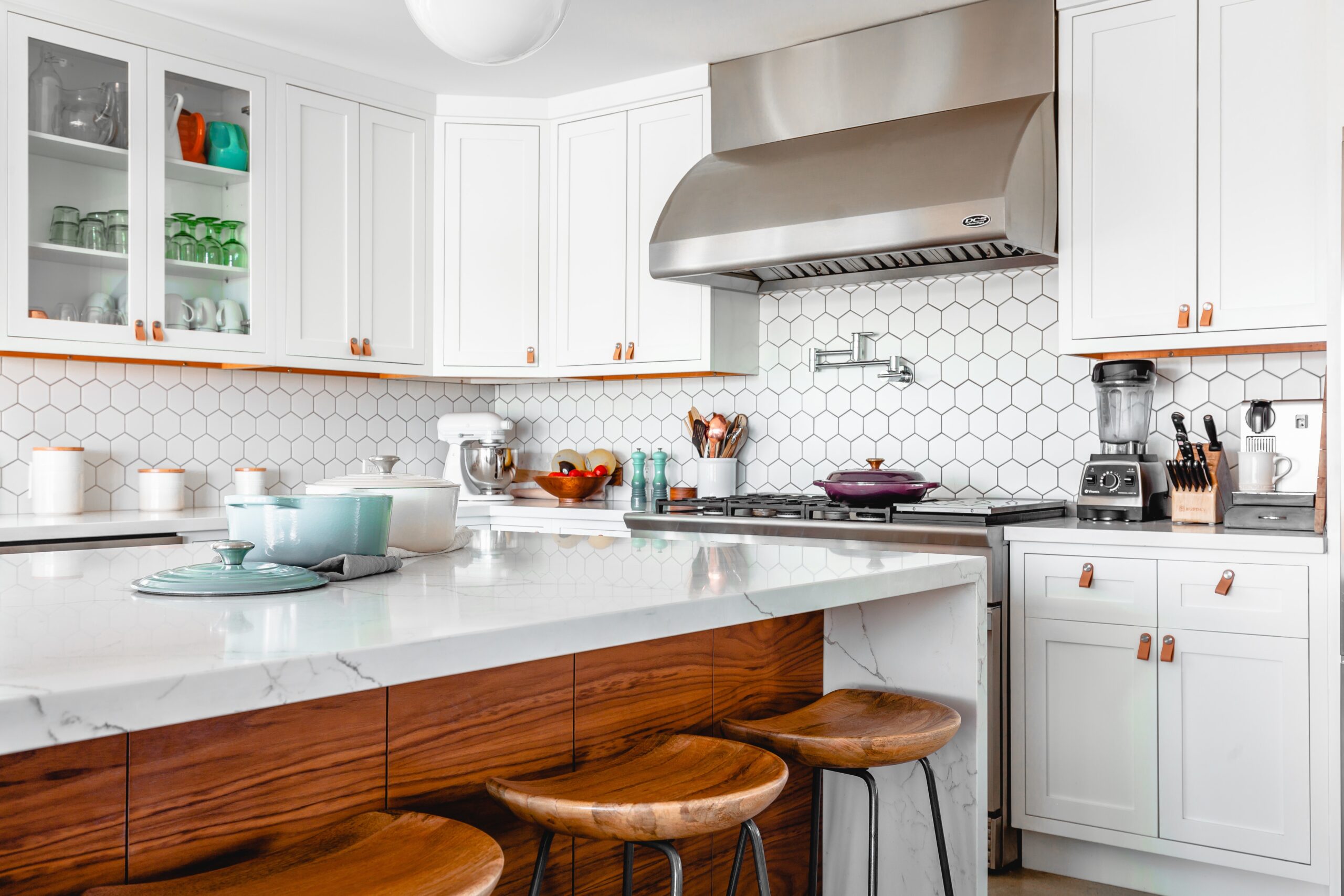 Green Kitchen Cabinet Inspiration - Bless'er House