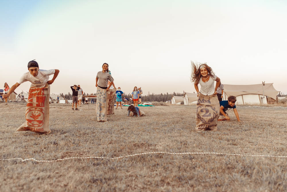 kids playing outside