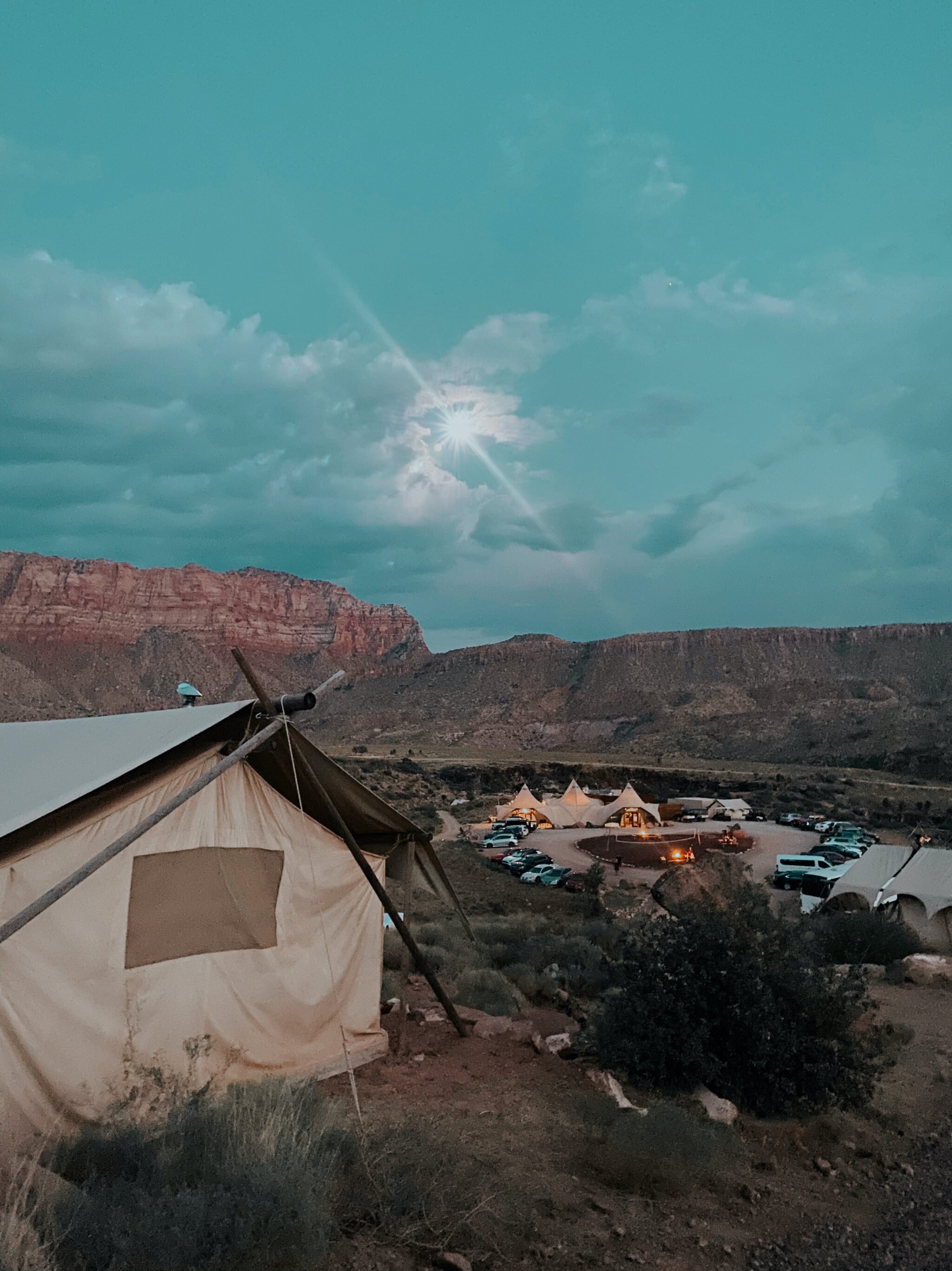 camping in zion national park