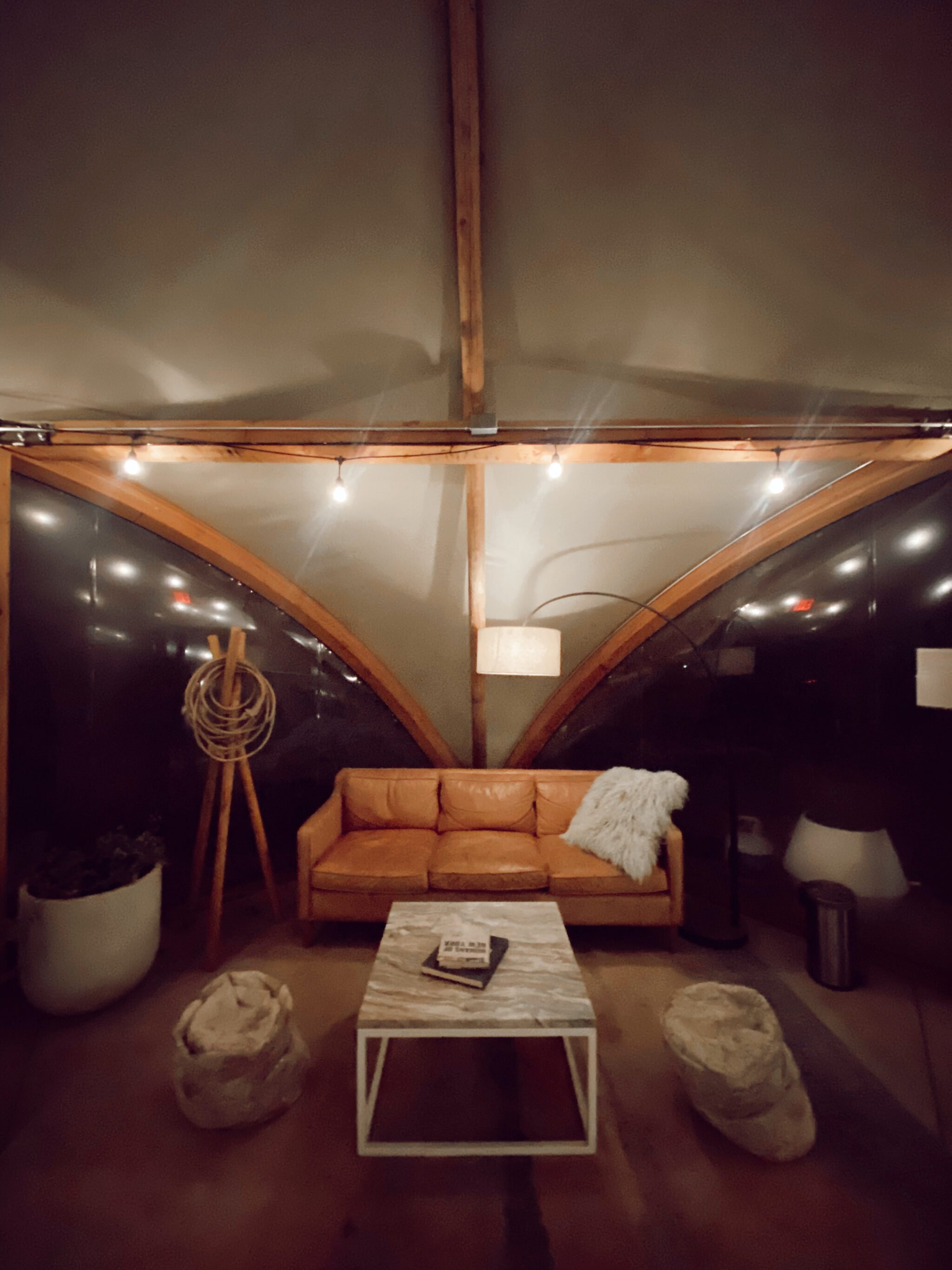 glamping tent