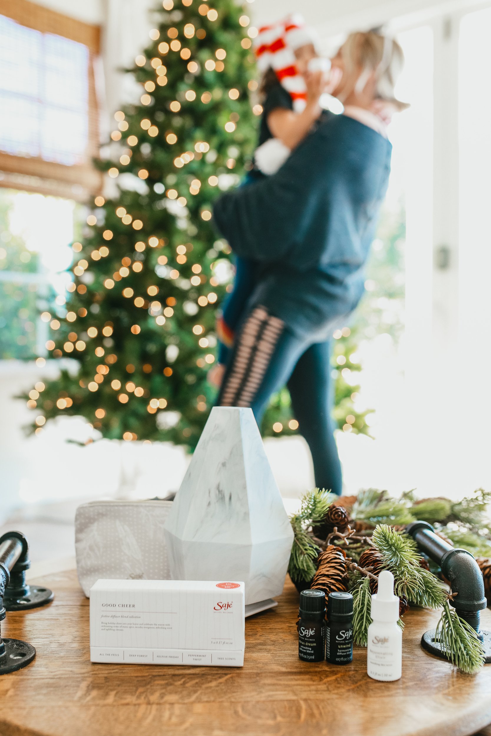 christmas gifts with tree