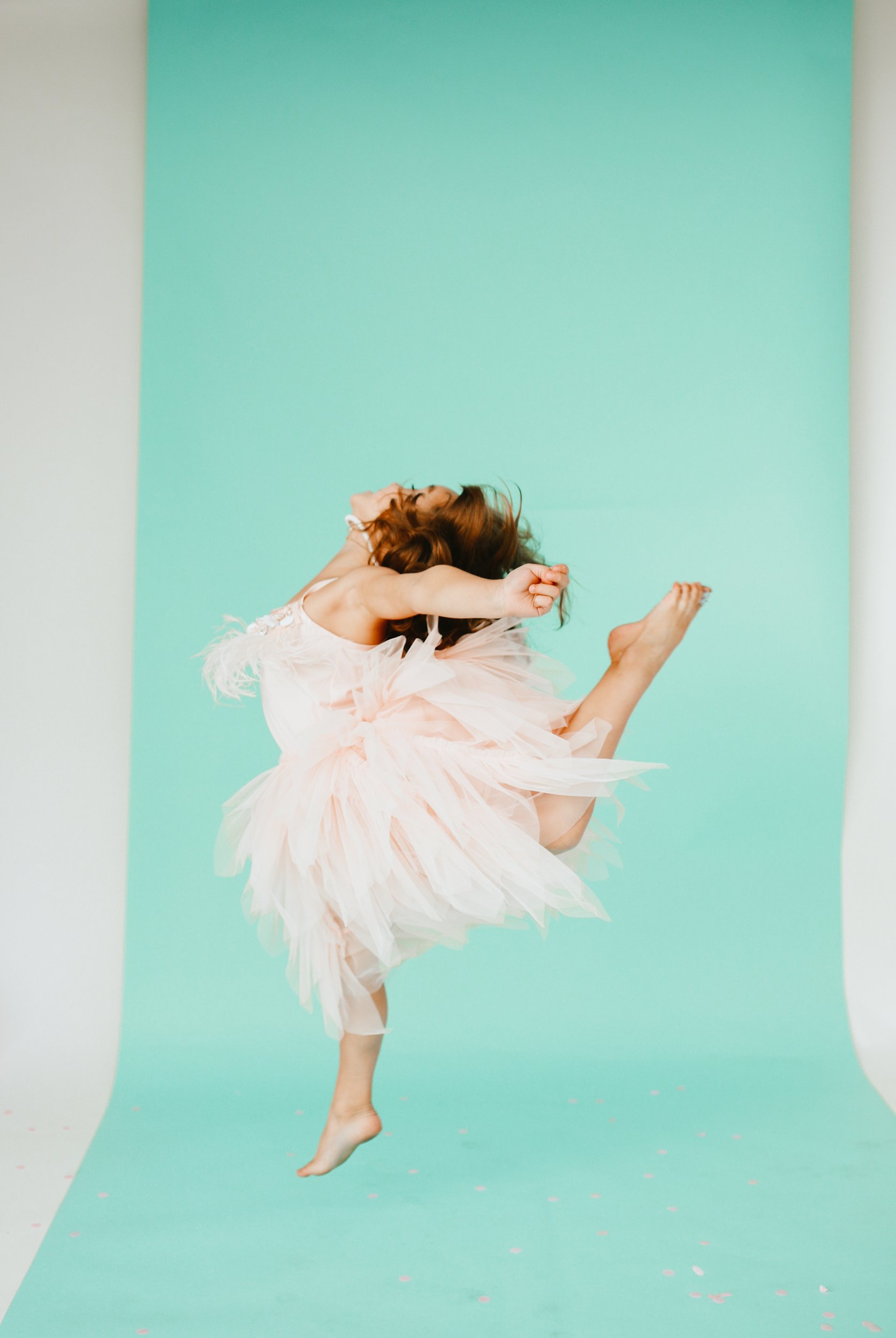 toddler dancing in tutu