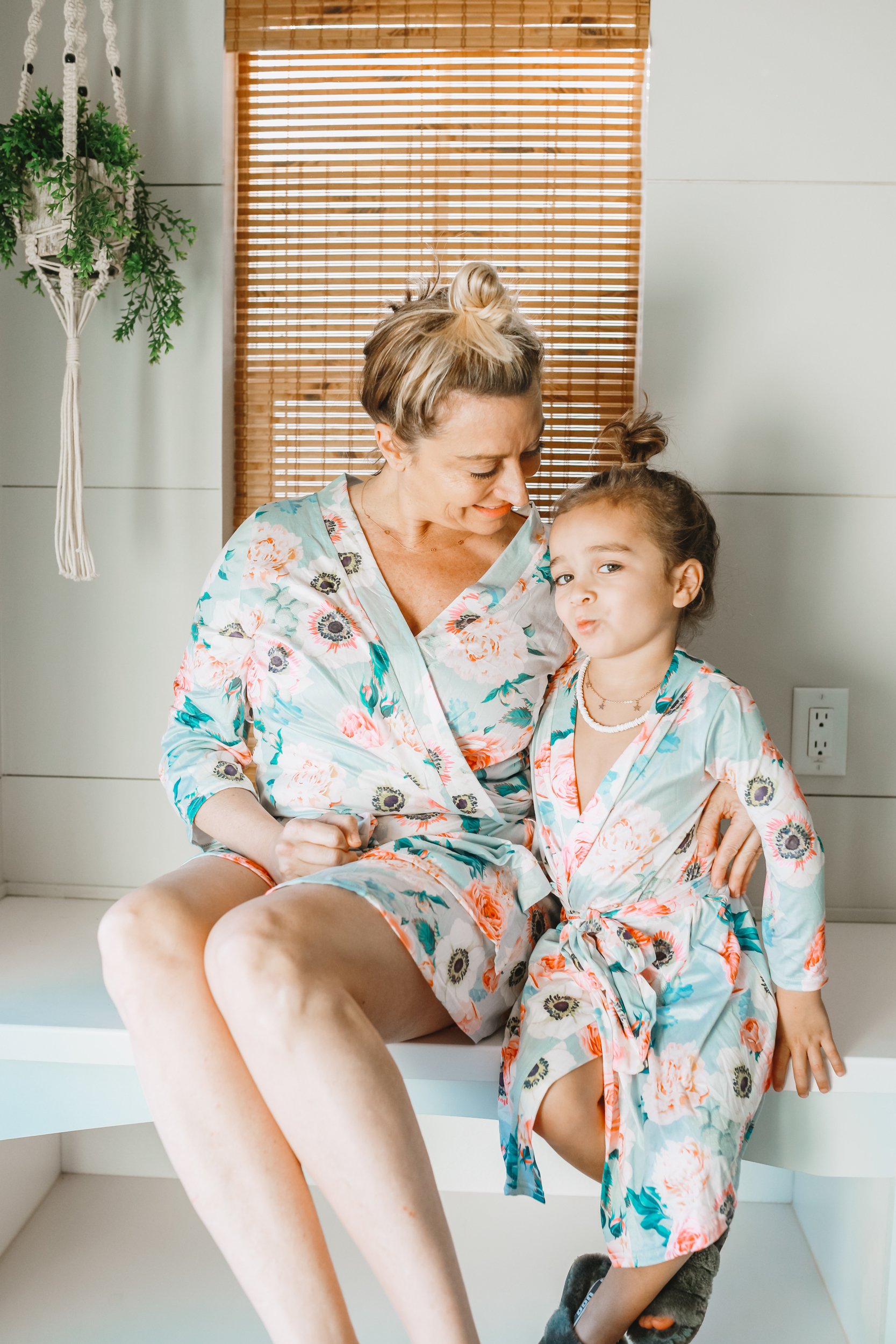 Mother daughter best sale matching robes