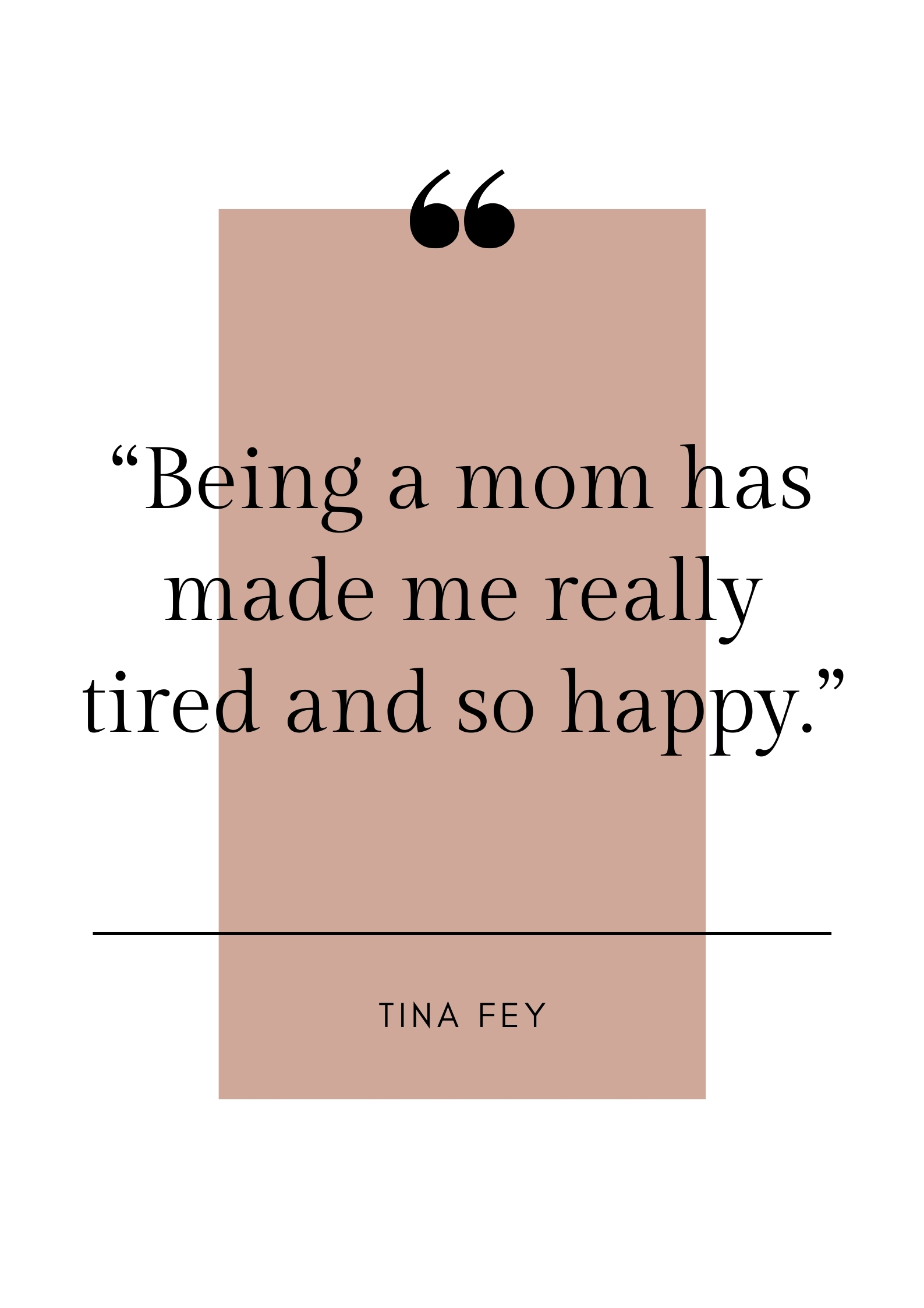 funny tina fey mom quote