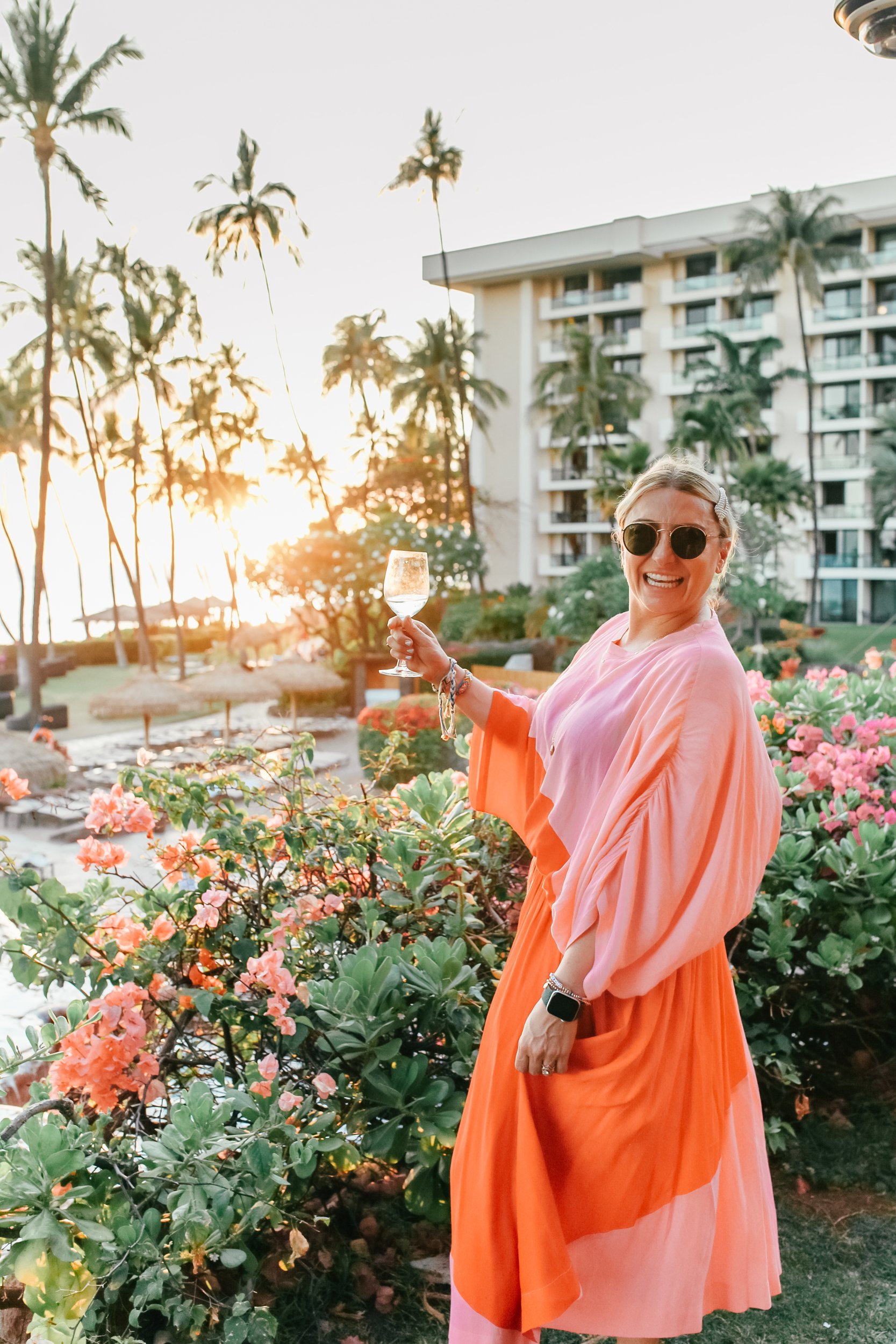 woman at hyatt maui