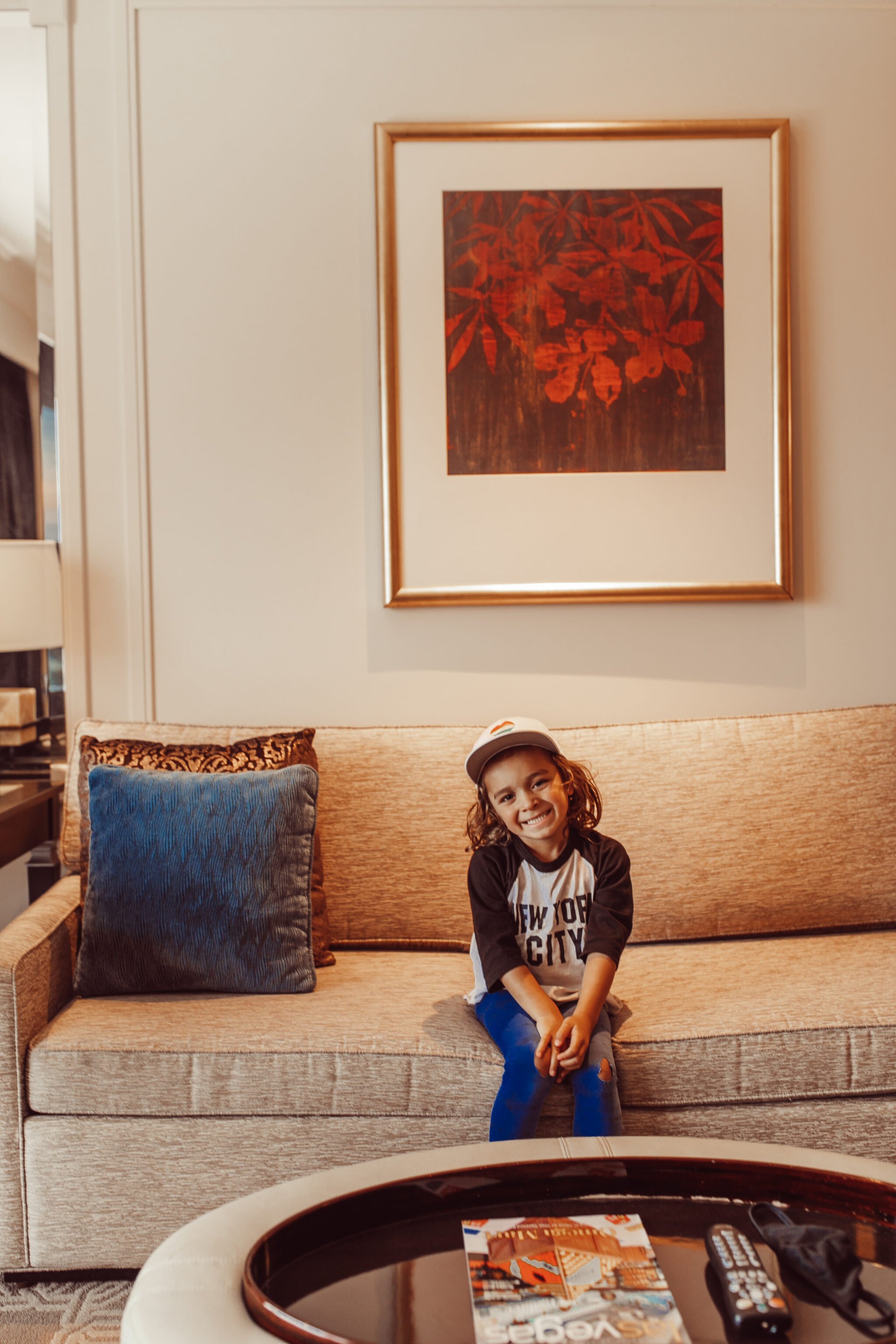 boy sitting on couch