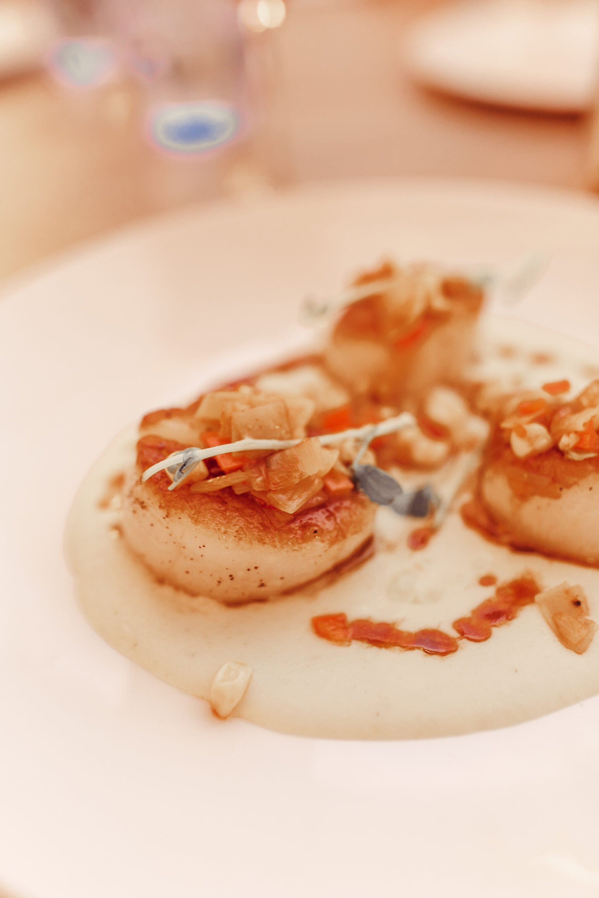 scallop dish