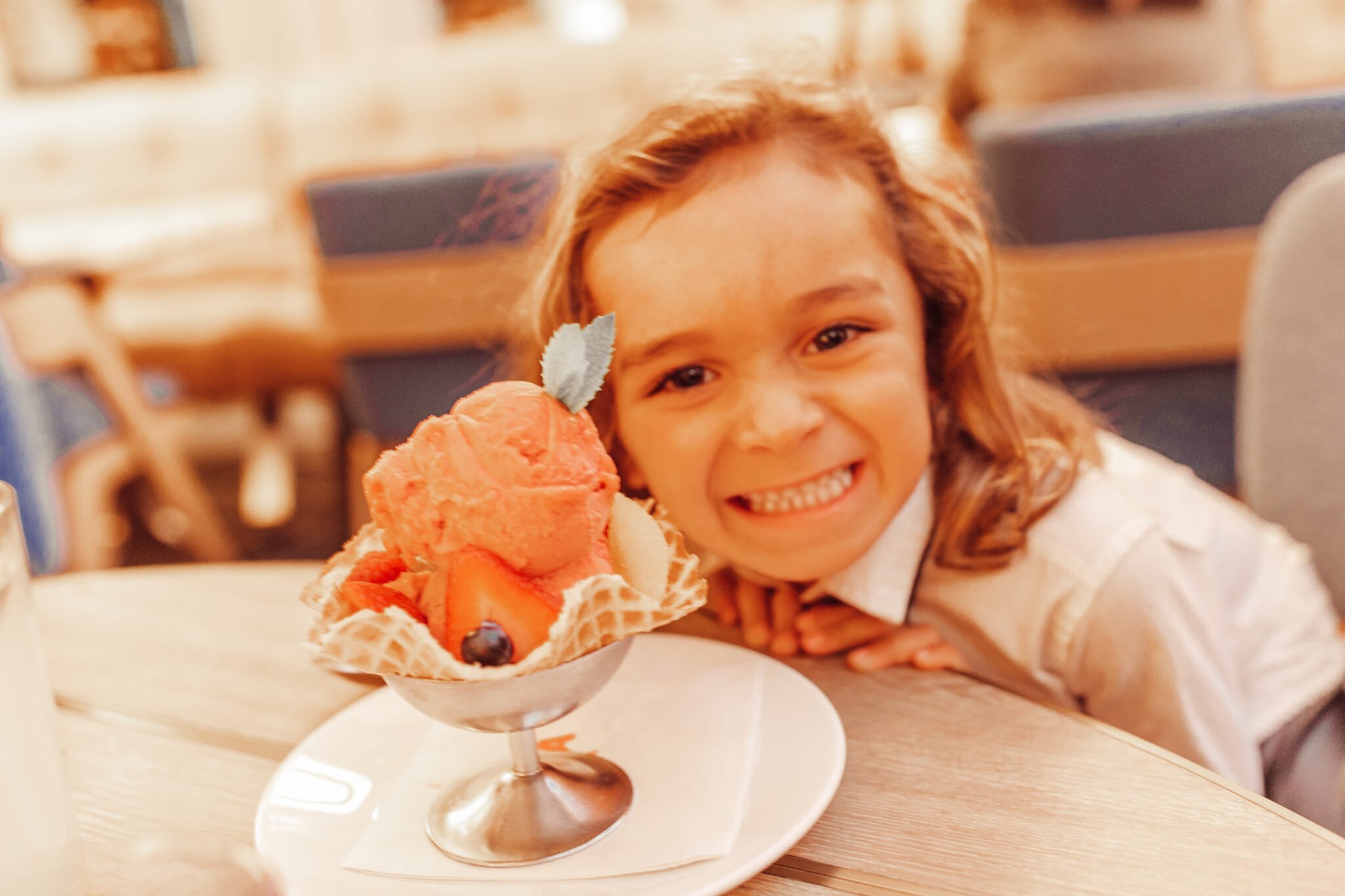 boy with ice cream