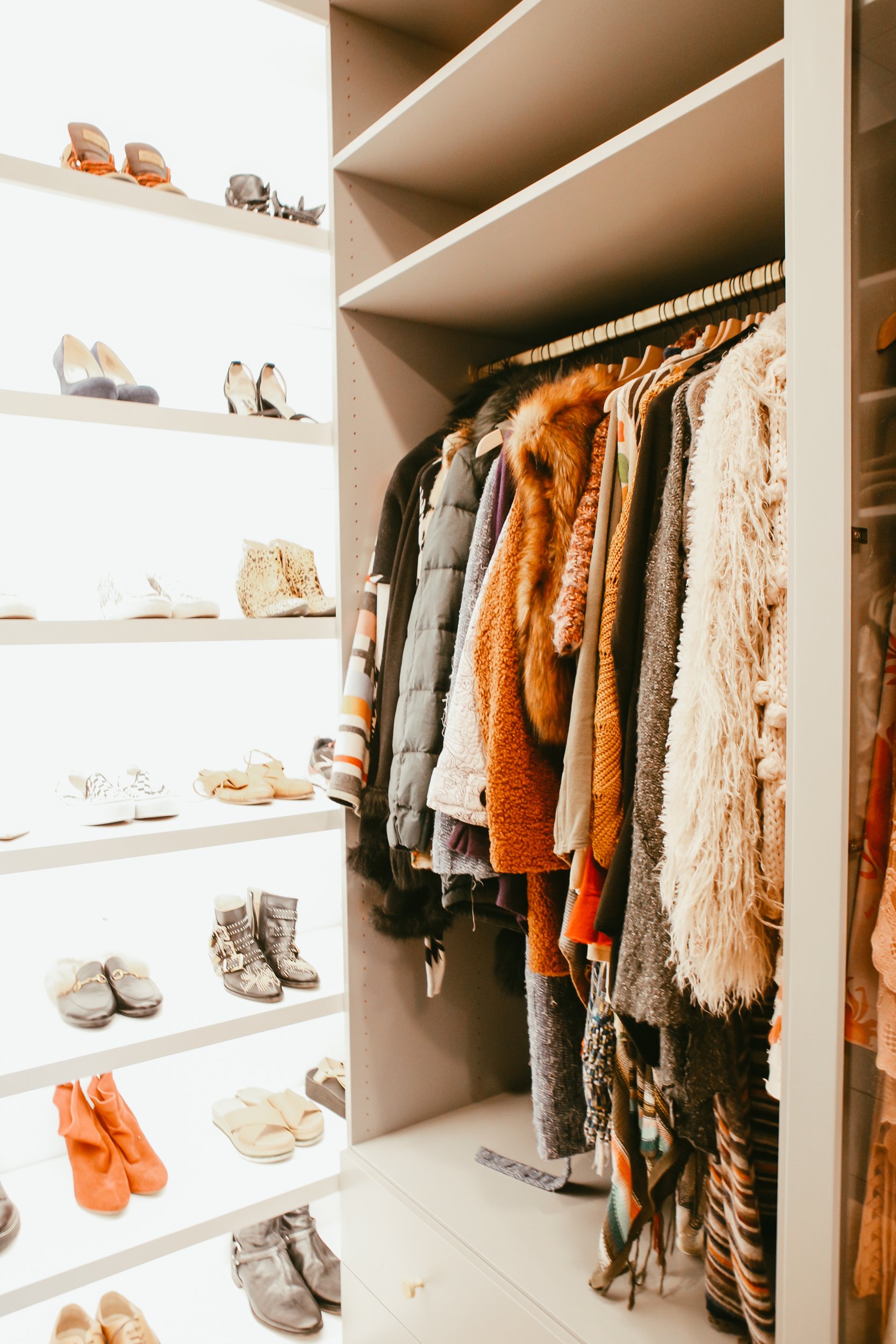 high fashion closet