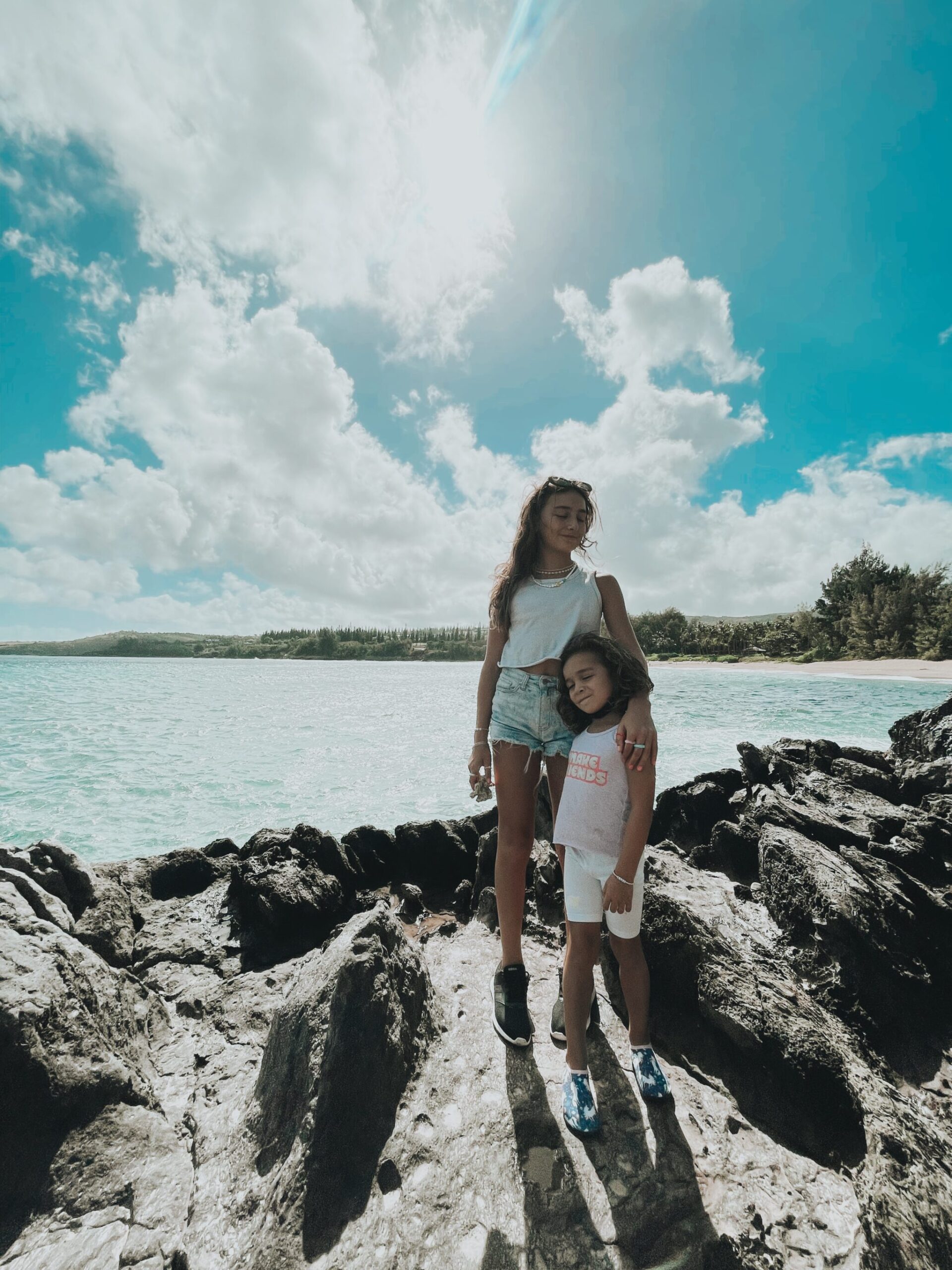 kids at the beach