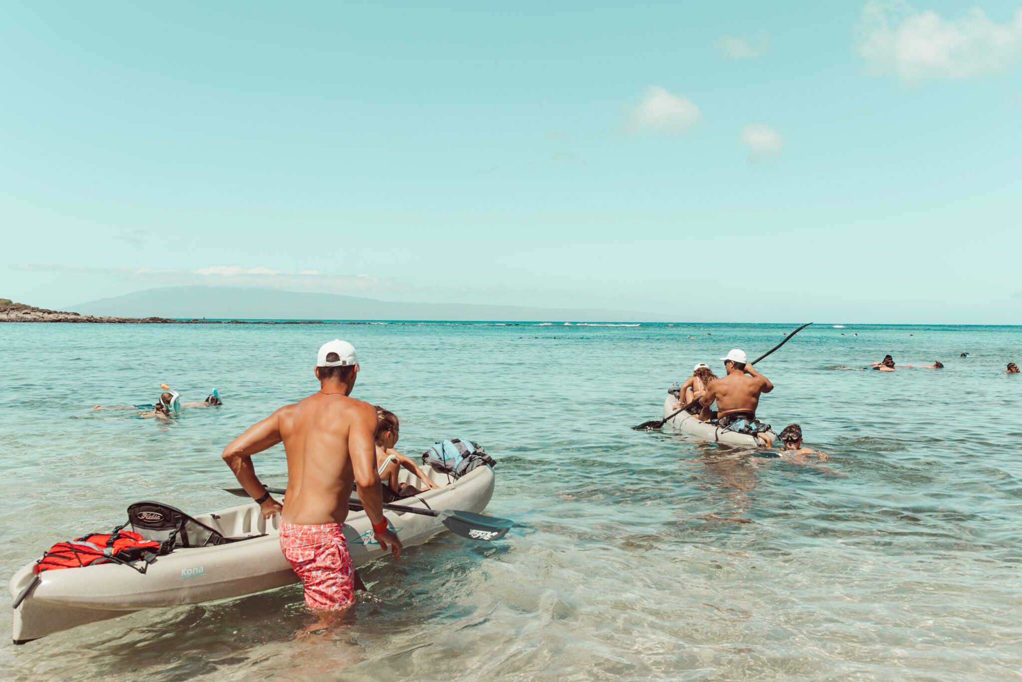 kayaking in maui