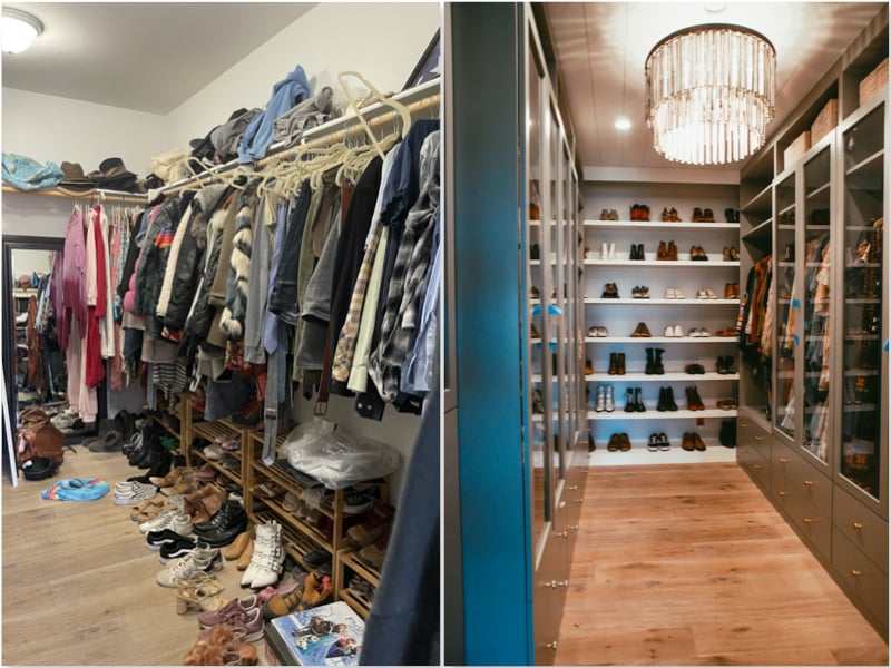 closet makeover