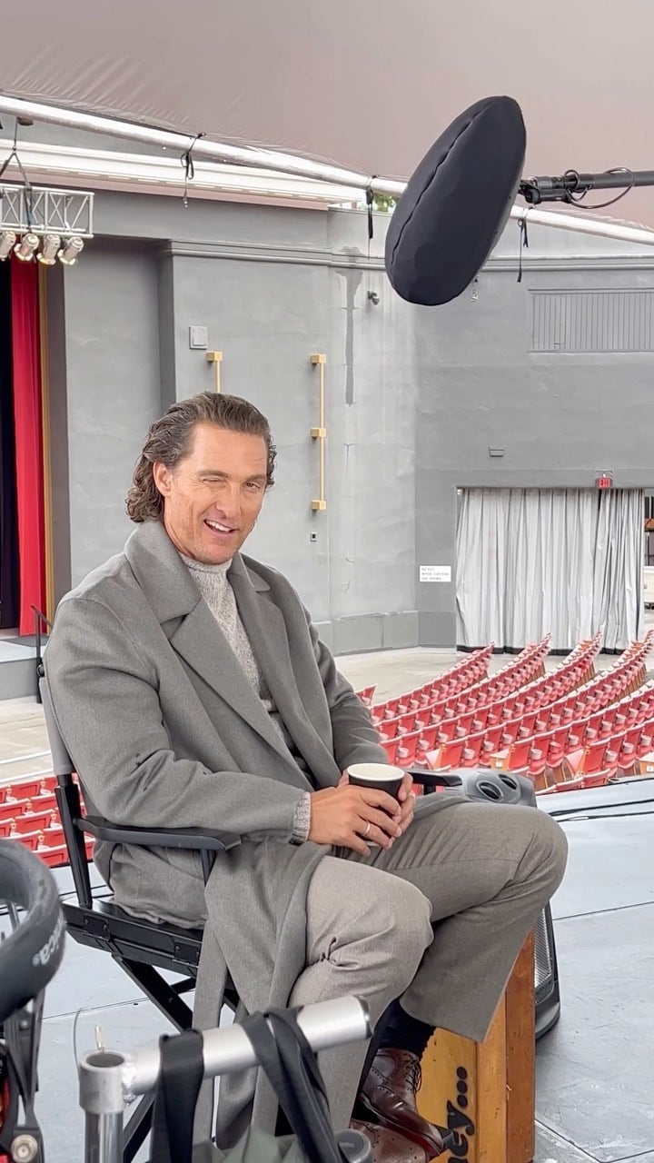 Matthew McConaughey winking