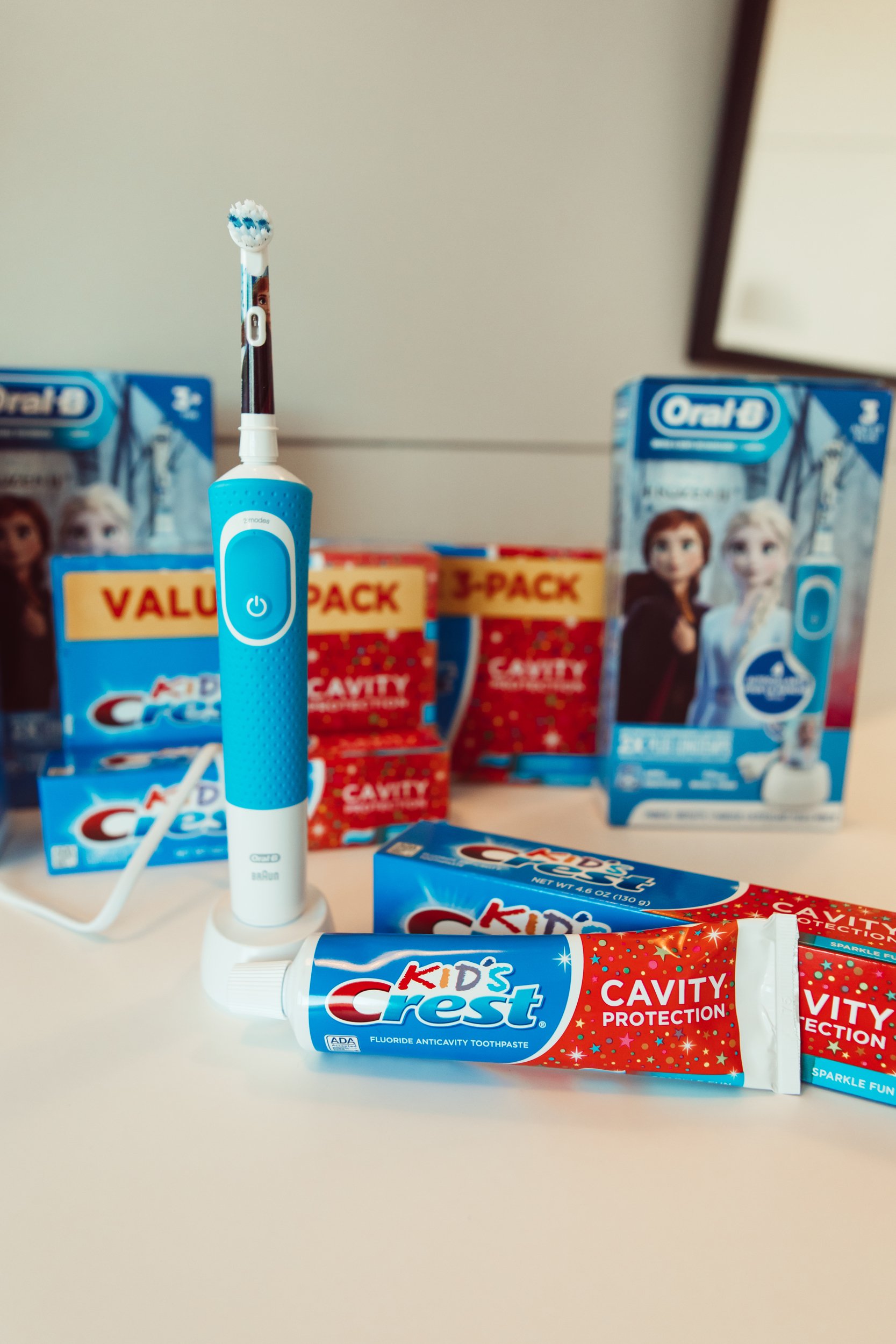 oral-b and crest disney products