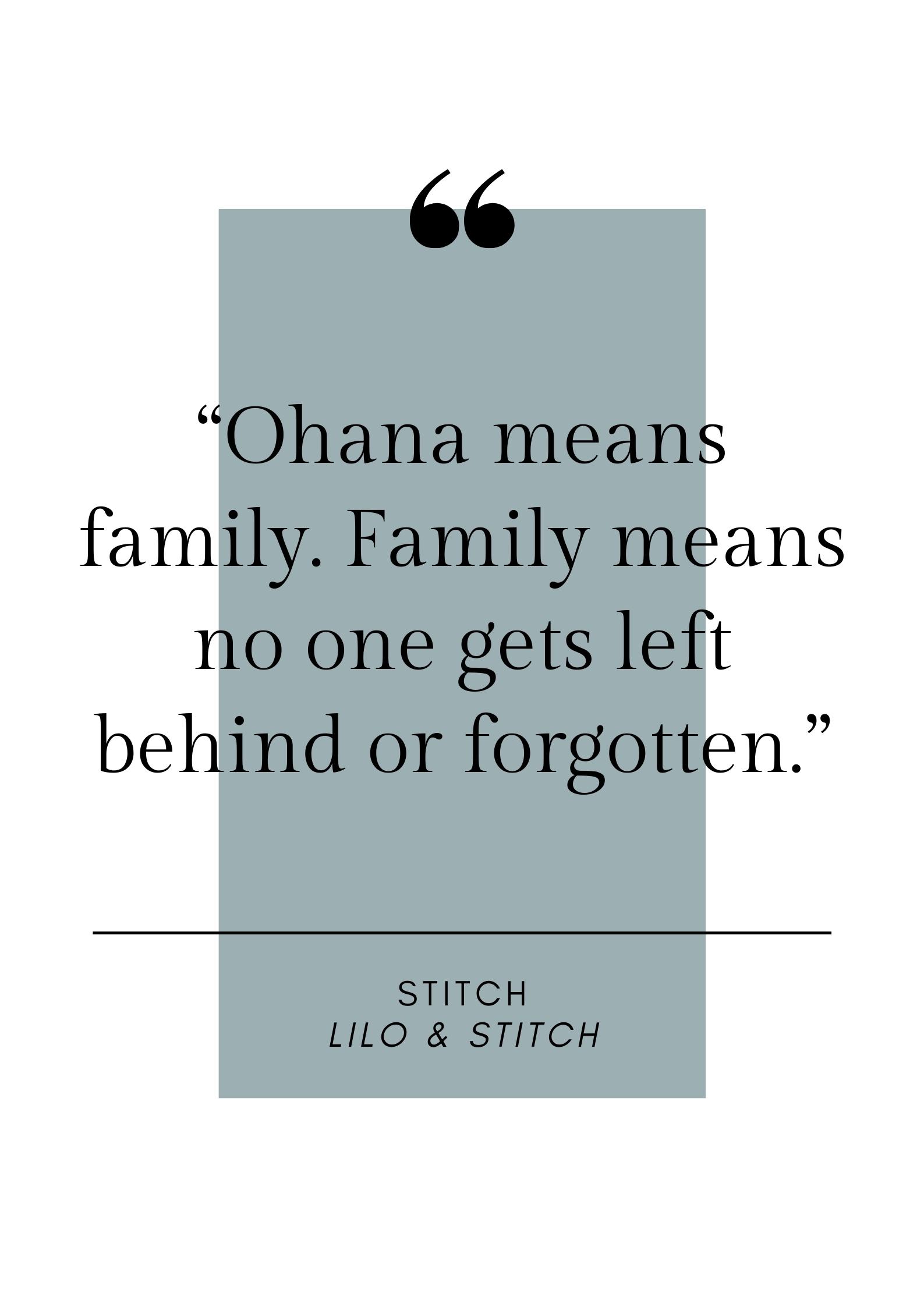 lilo & stitch quote