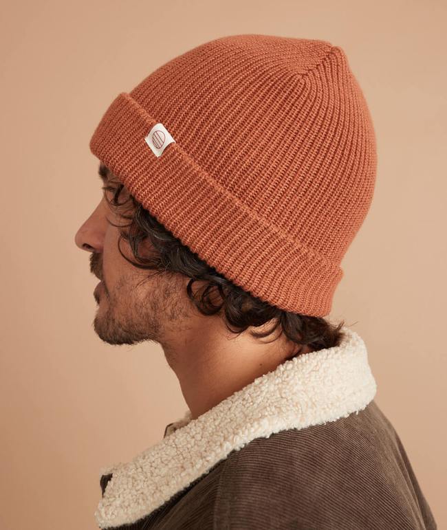 man in orange beanie