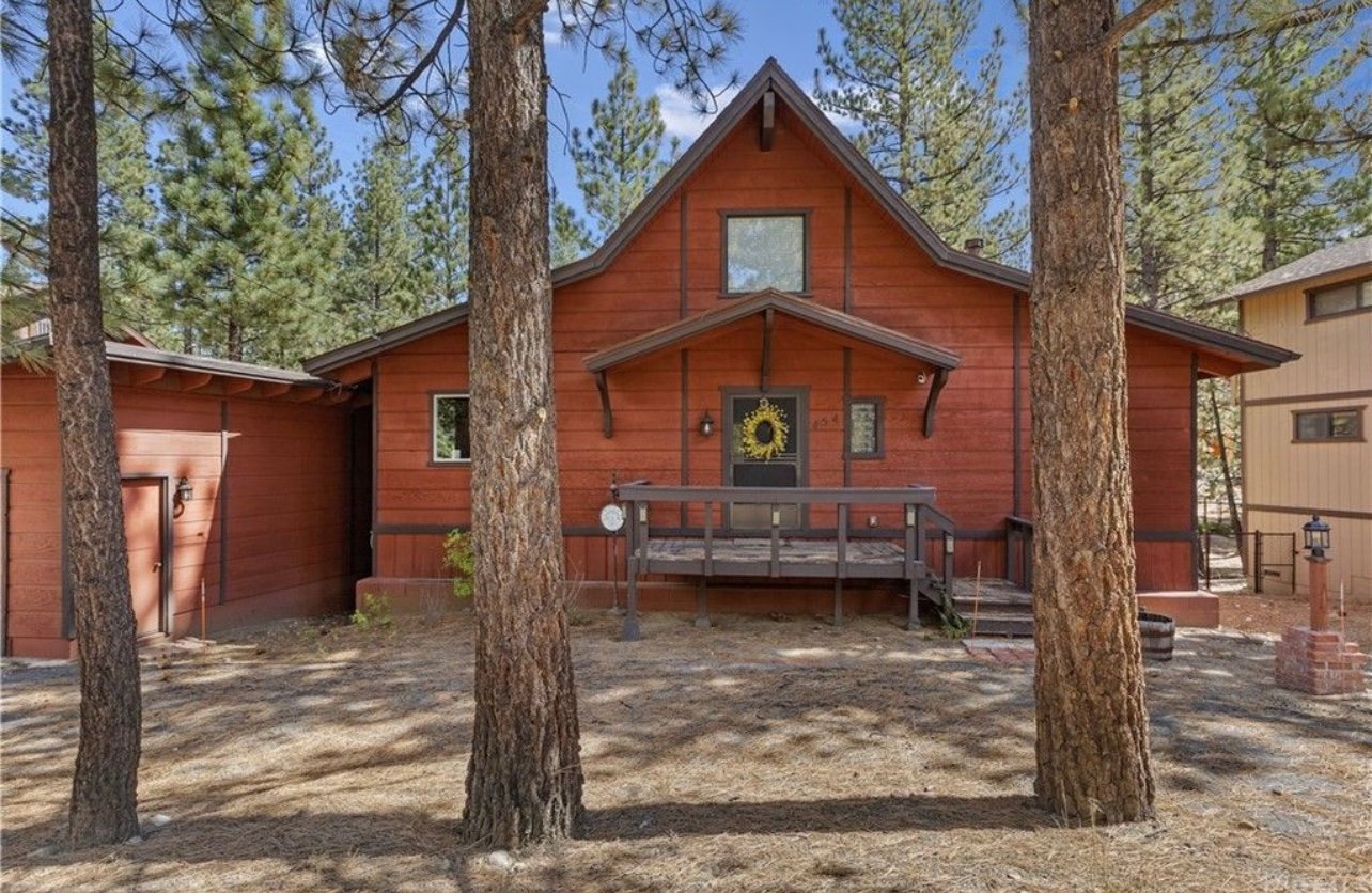 cabin in the mountains