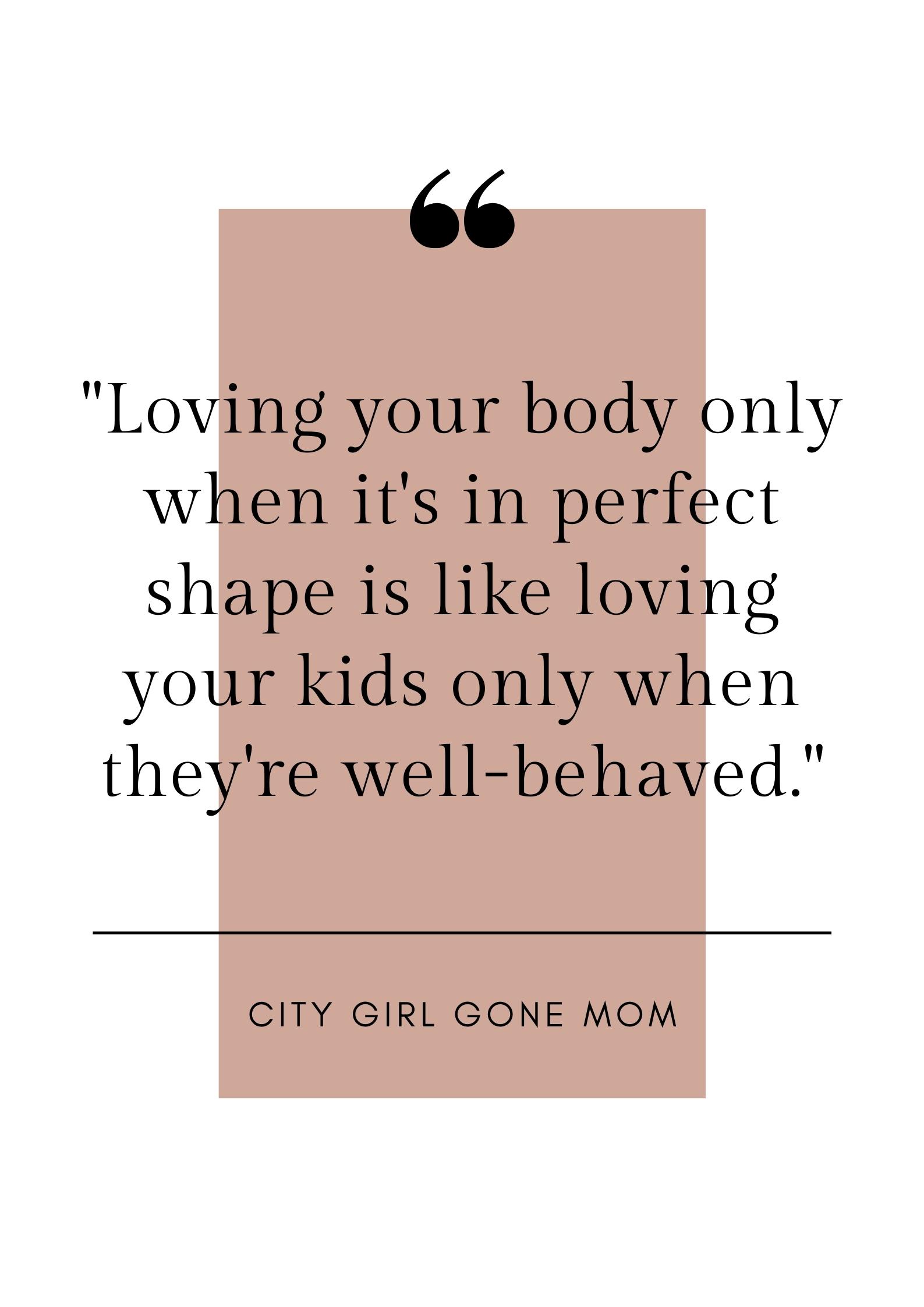 quote about loving your body