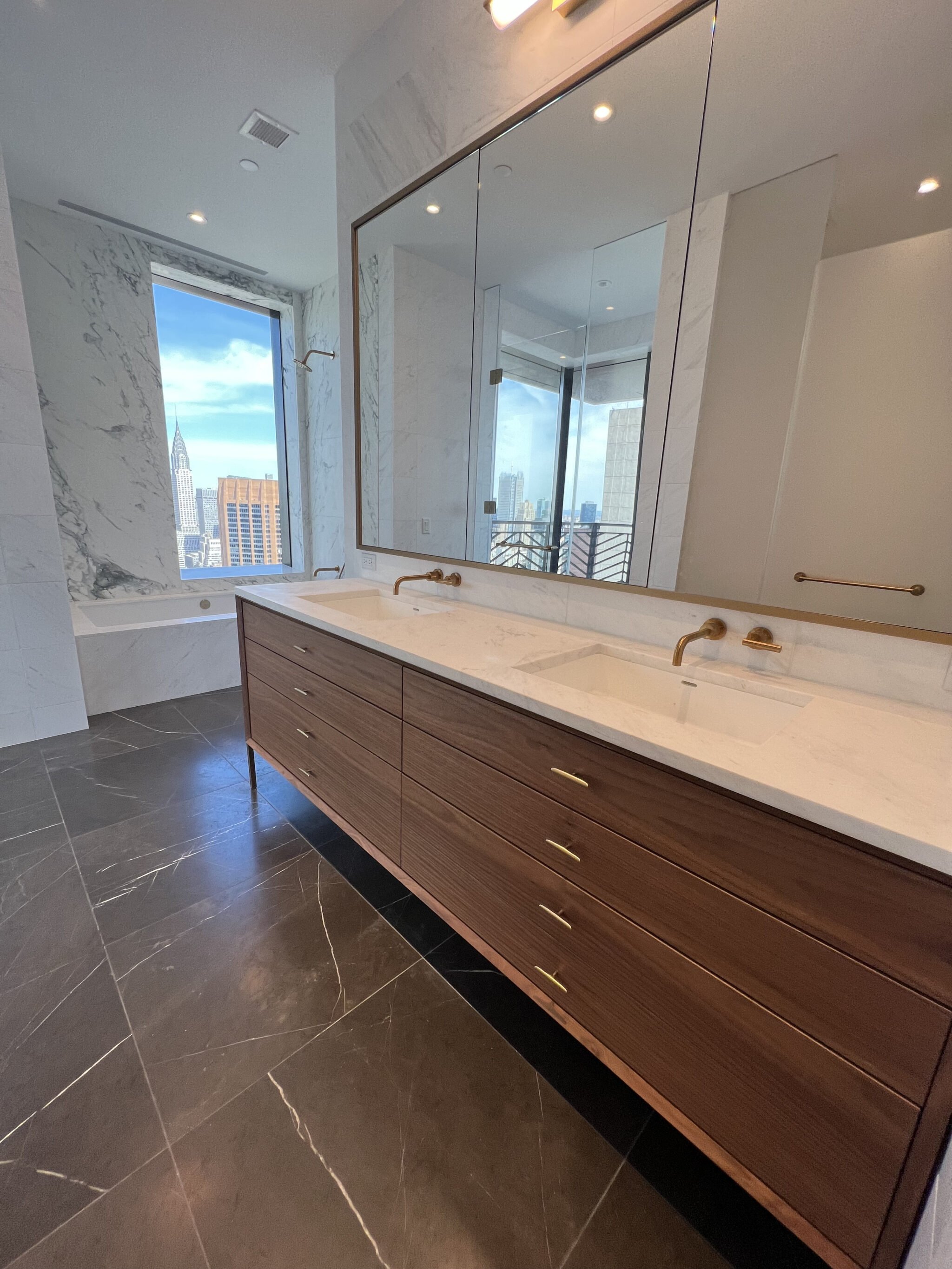 marble bathroom