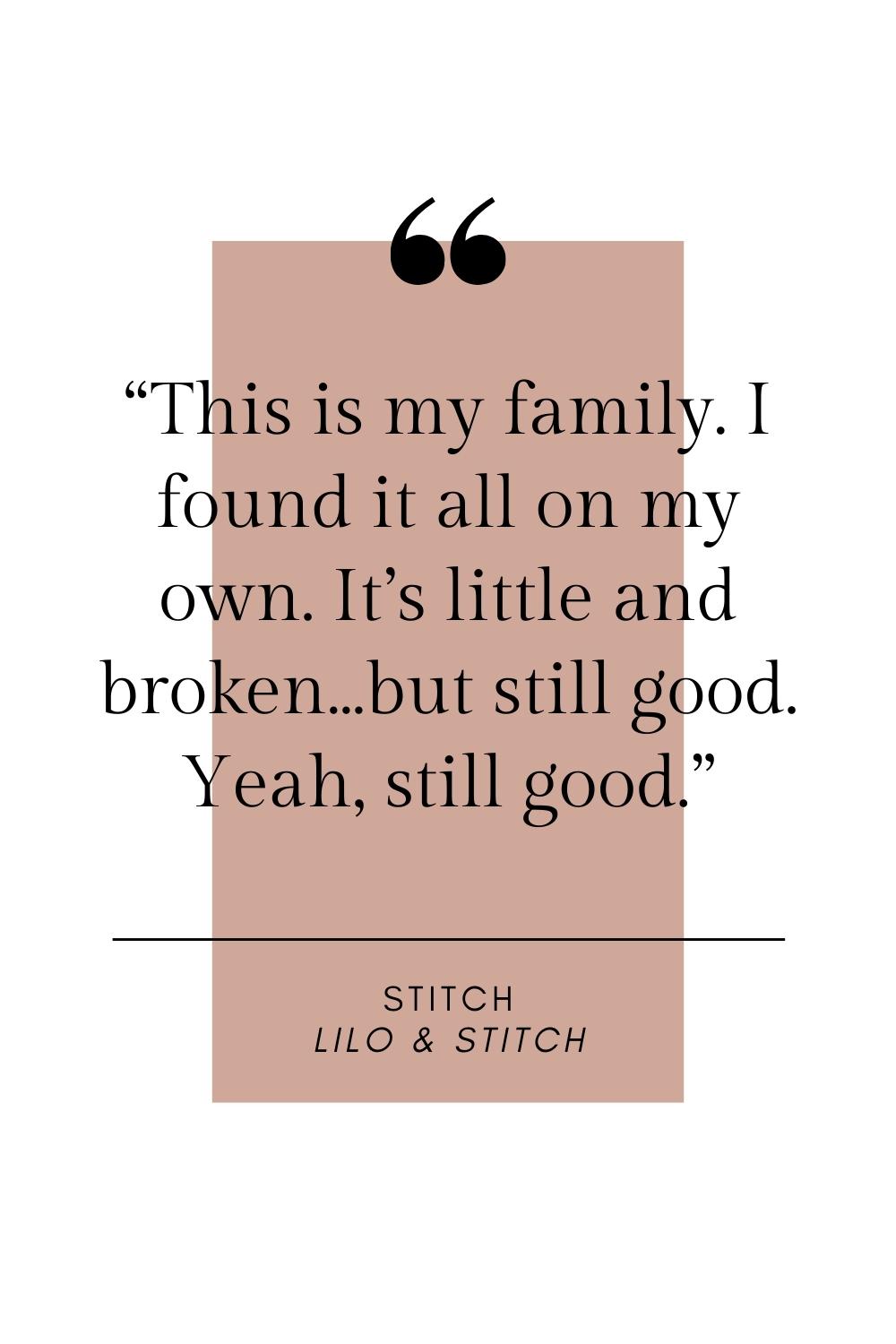 lilo and stitch quote