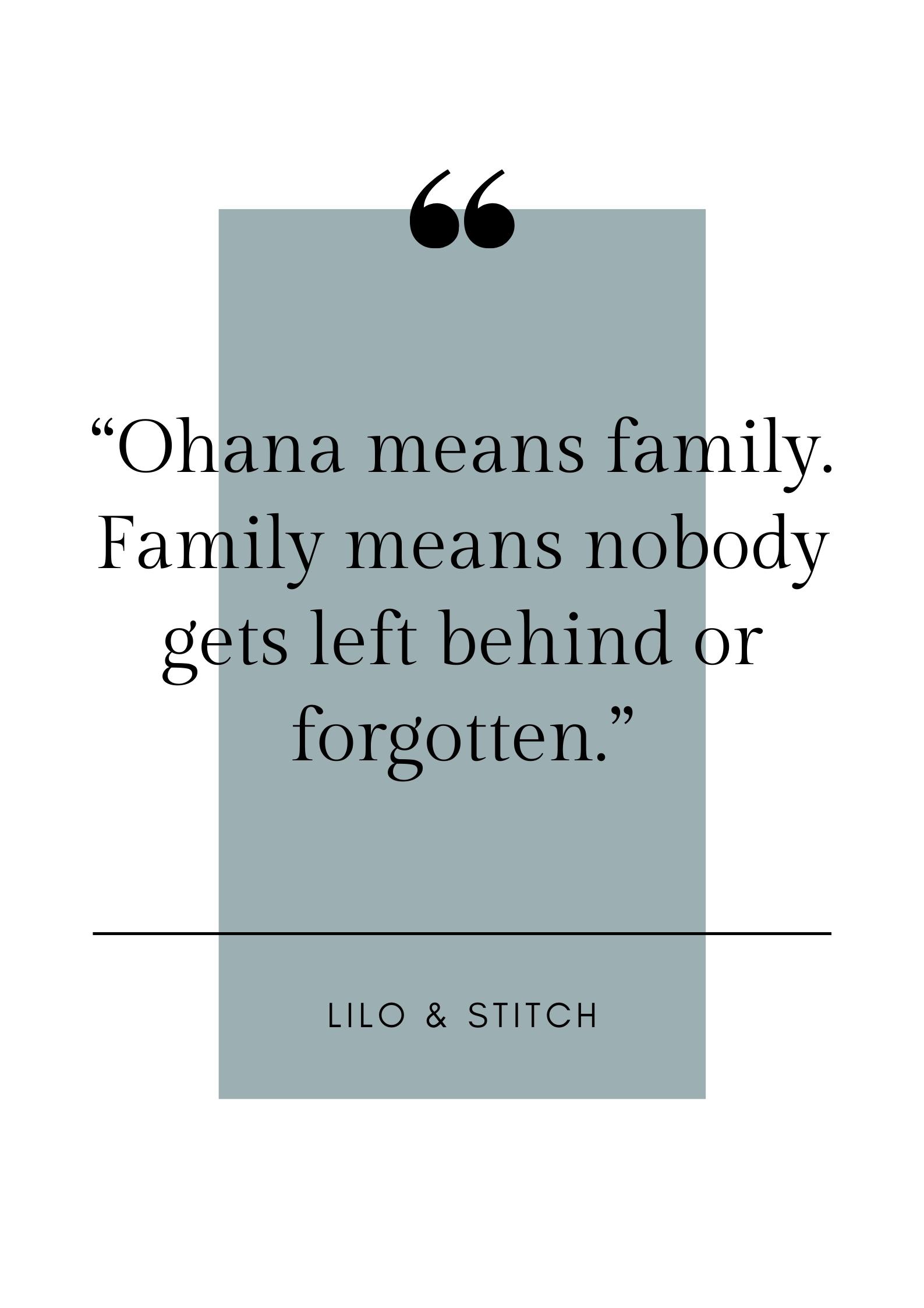 disney quote on family 