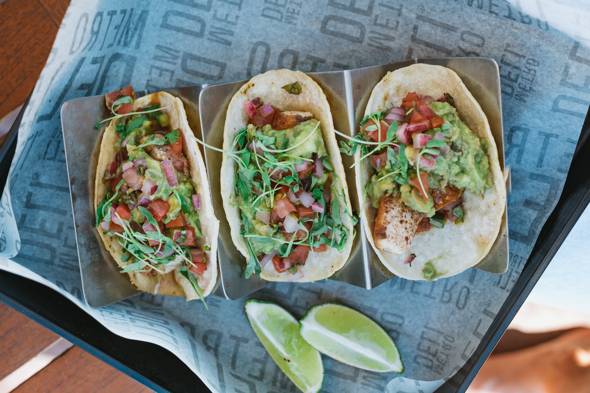 plate of tacos