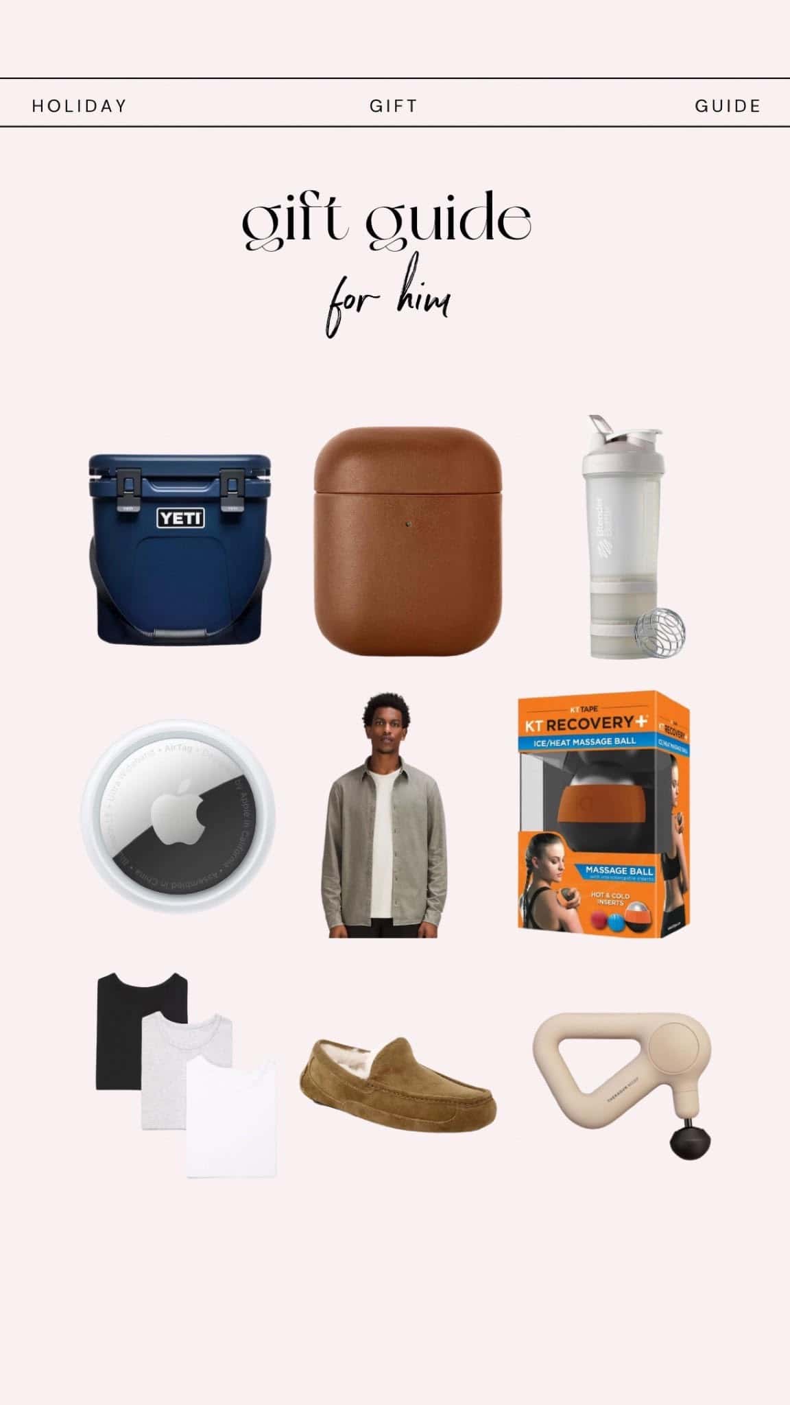 picture of items in the gift guide