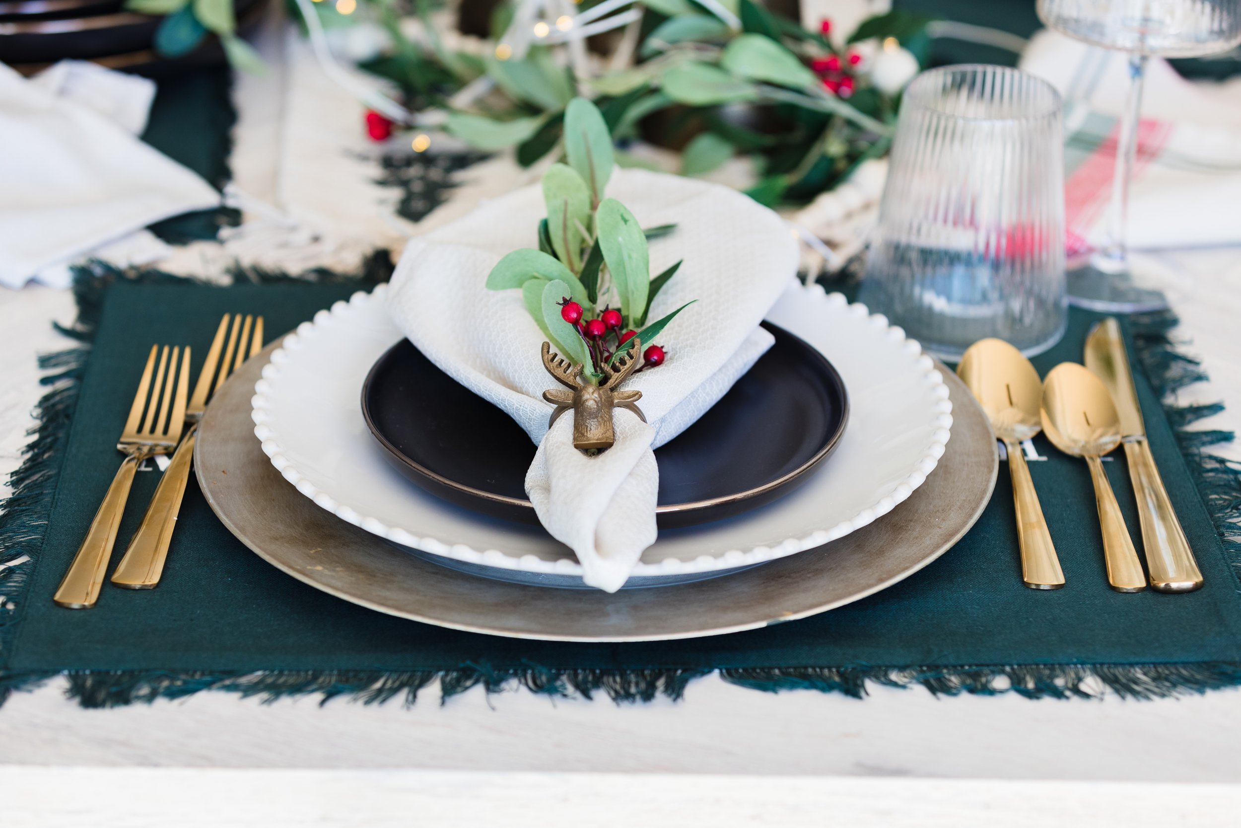 christmas tabletop