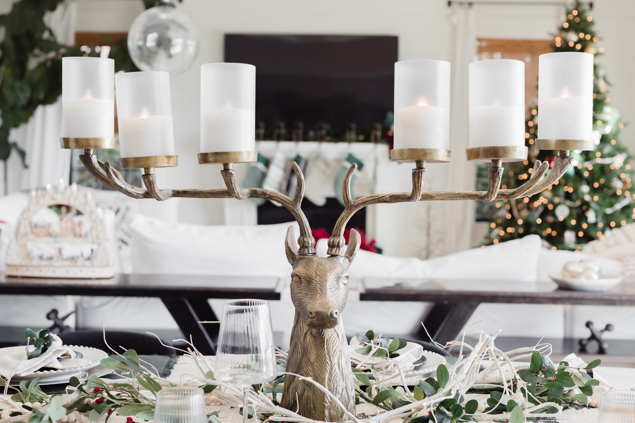 christmas tablescape