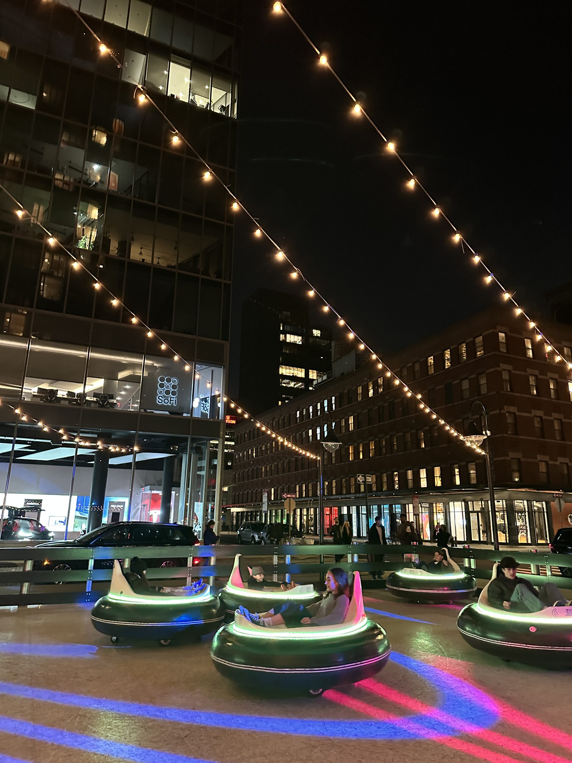 kids in bumper cars