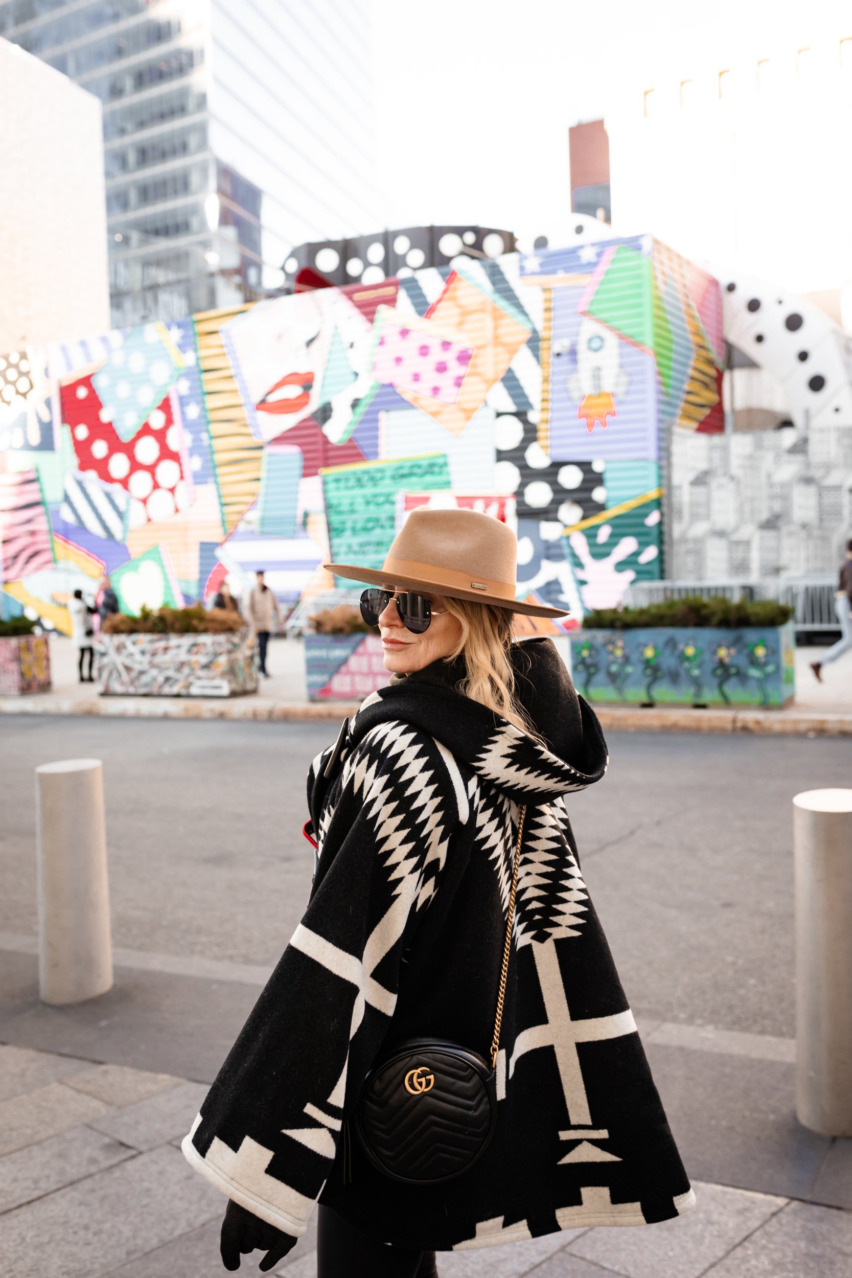 woman walking in nyc