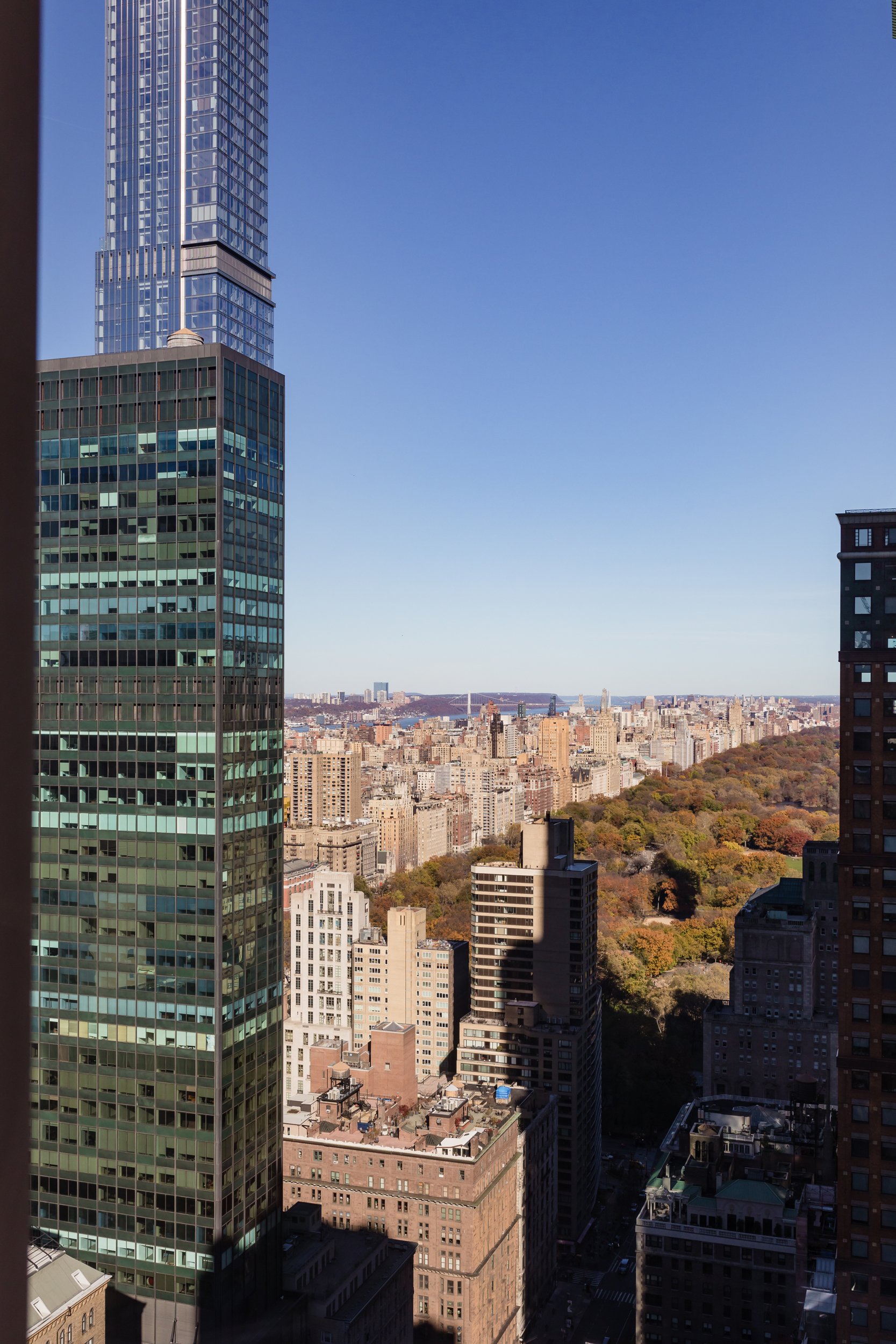 view of central park